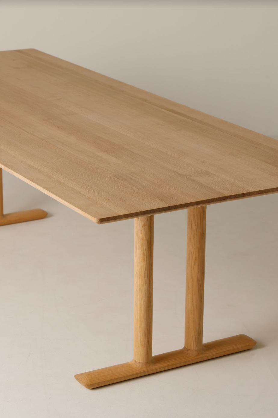 Handmade Japanese wooden dining table