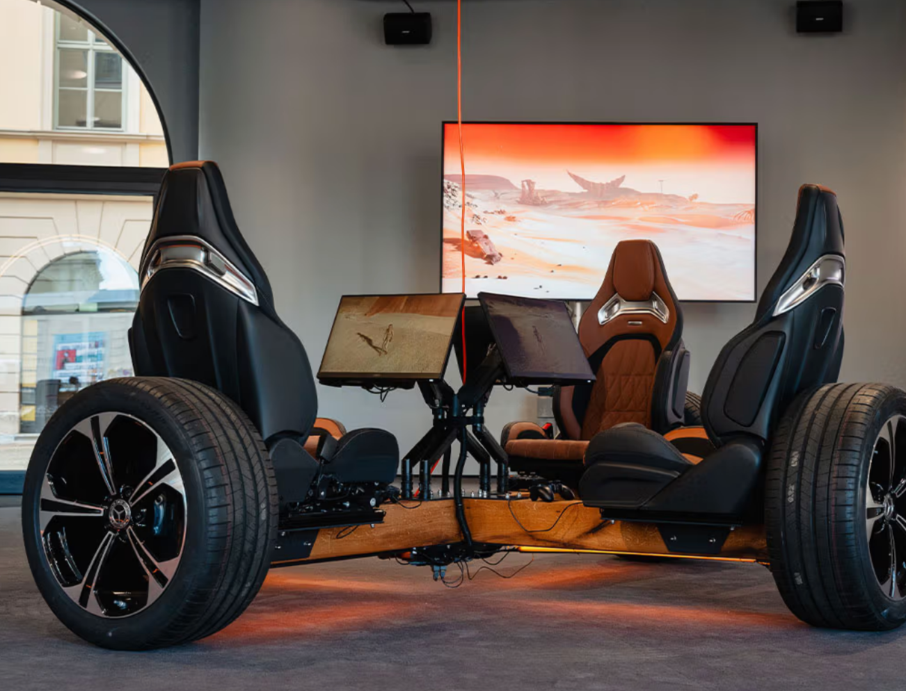Mercedes-Benz Unveils Futuristic Prototypes in Exclusive Exhibition
