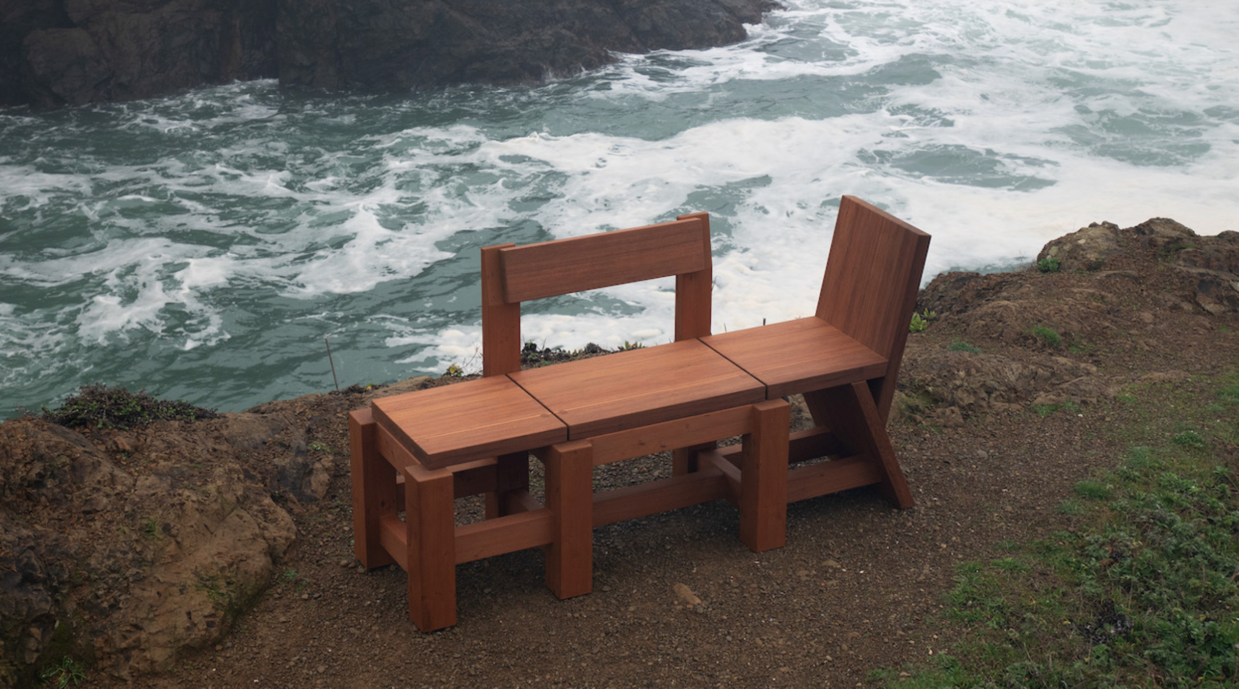 Hanneke Lourens’ Leftover Bench Reimagines Public Seating with Sustainable Design