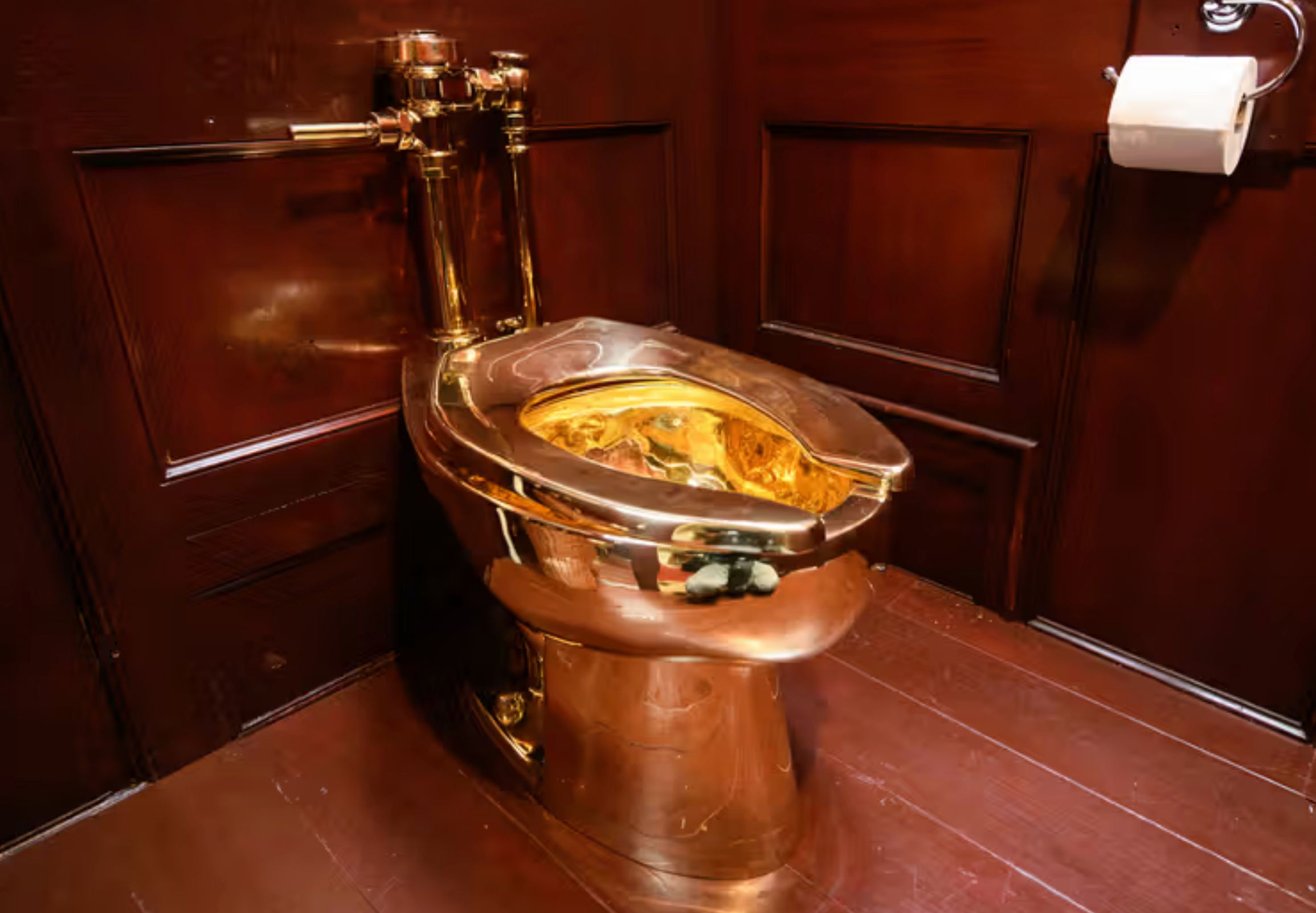 Maurizio Cattelan’s Stolen Gold Toilet Resurfaces in Notorious Art Heist Case