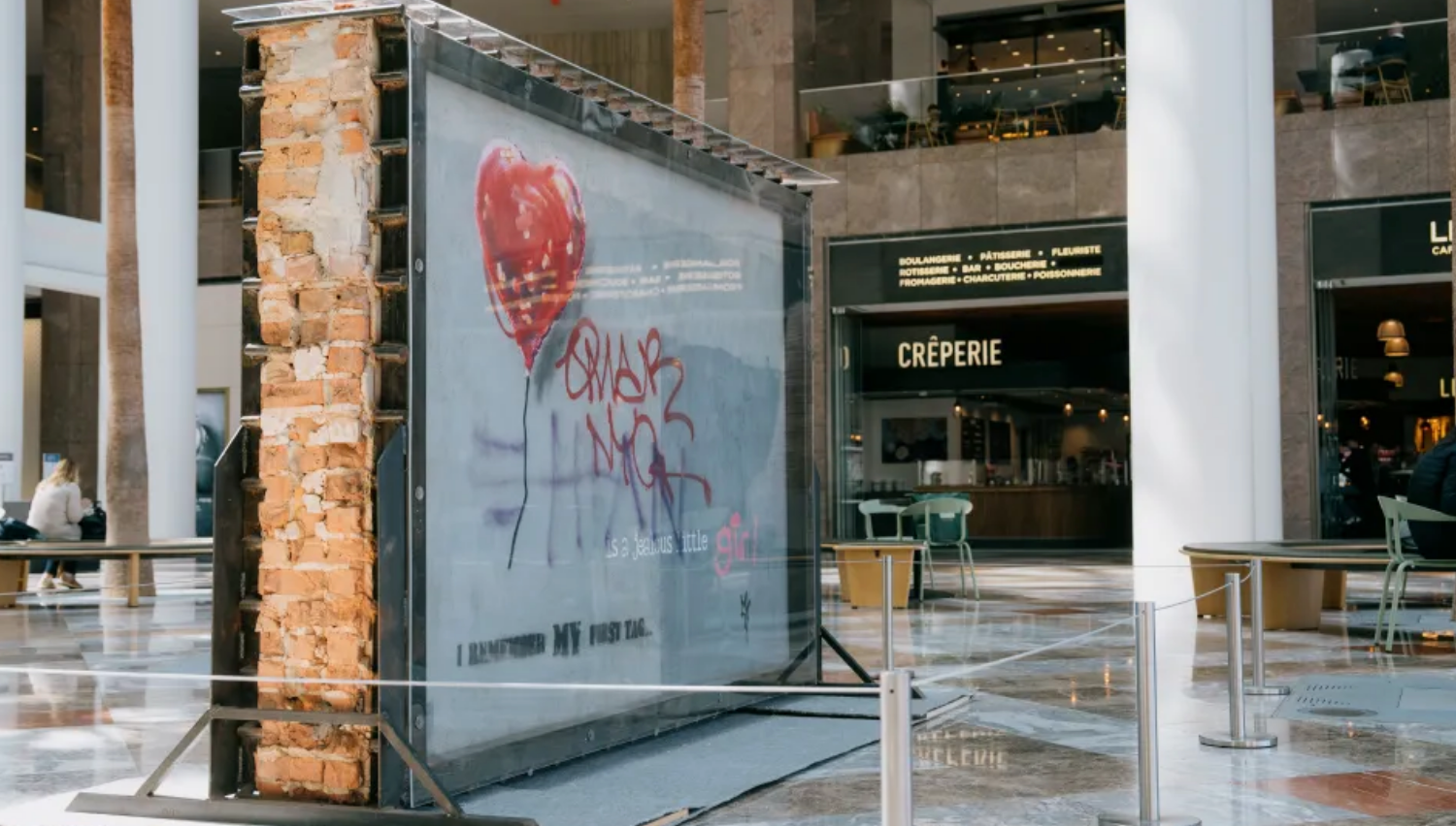 Banksy's 'Battle to Survive a Broken Heart' to Be Auctioned in New York