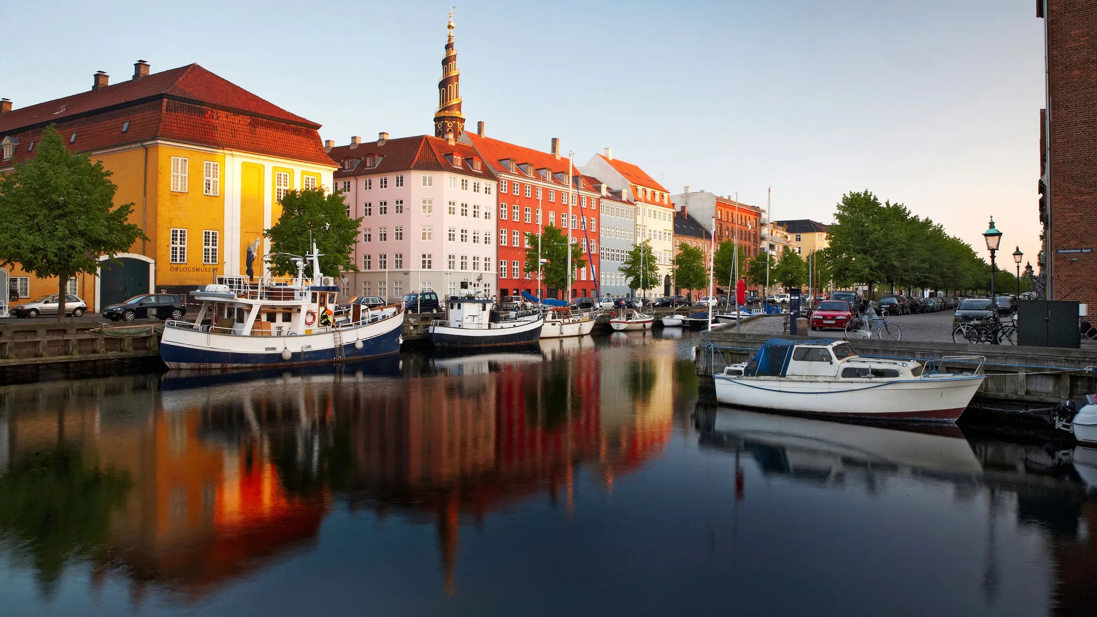 Contemporary Nordic hotel interior with natural materials and Scandinavian design
