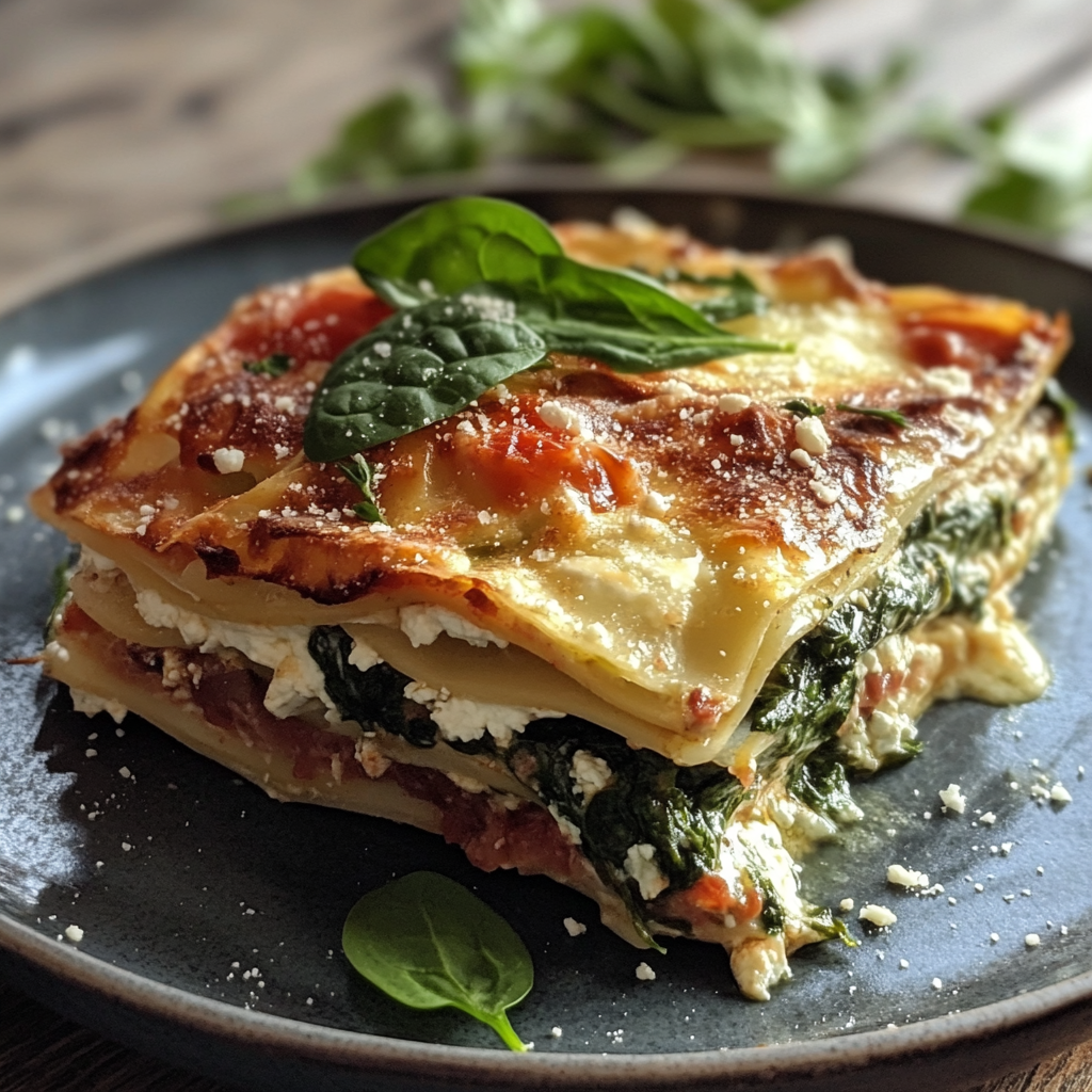 Spinach and Feta Lasagna: A Flavorful Twist on a Classic Favorite