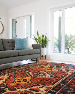 The beauty of using colourful rugs with minimalistic design