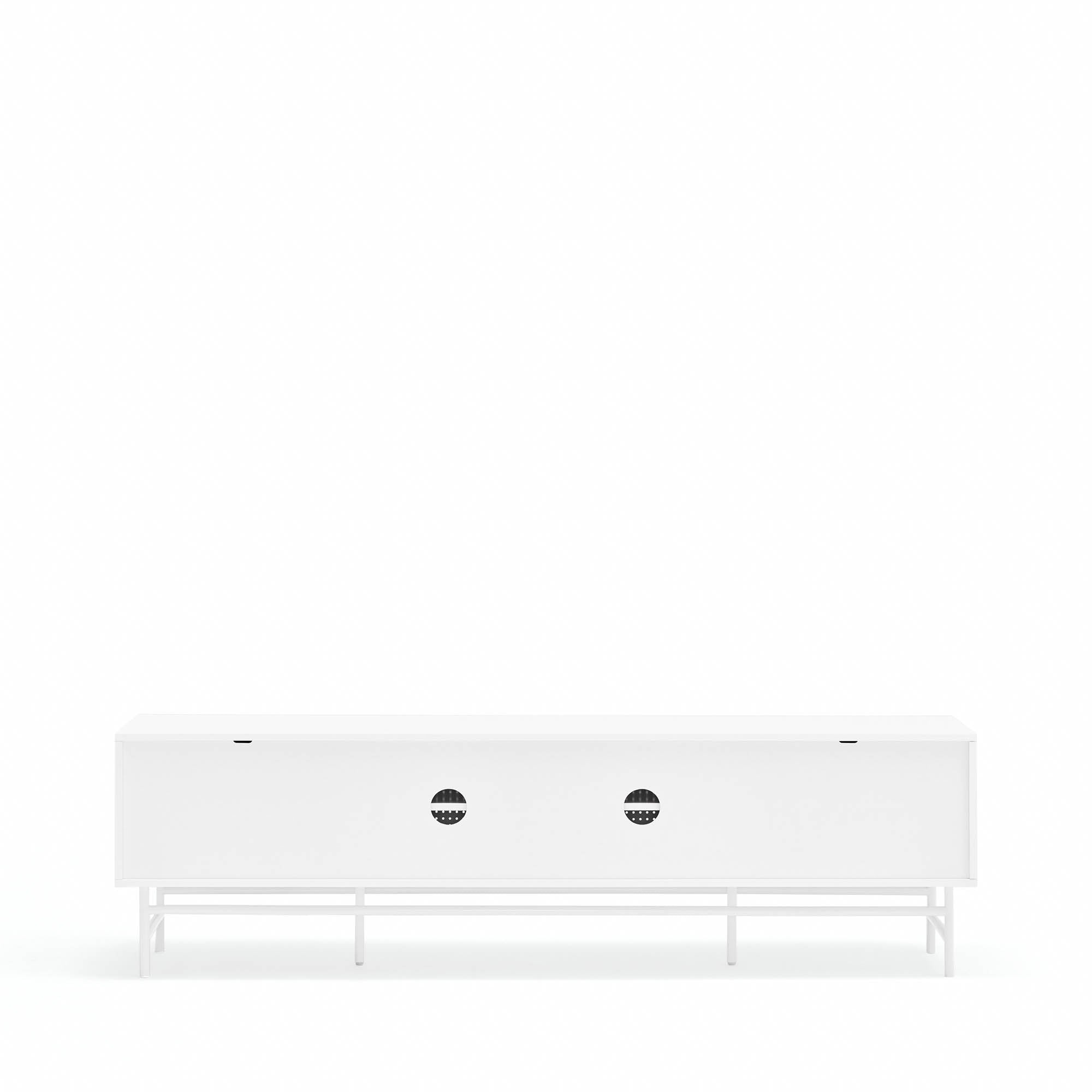 Tv Cabinet Punto 2D4Dr White