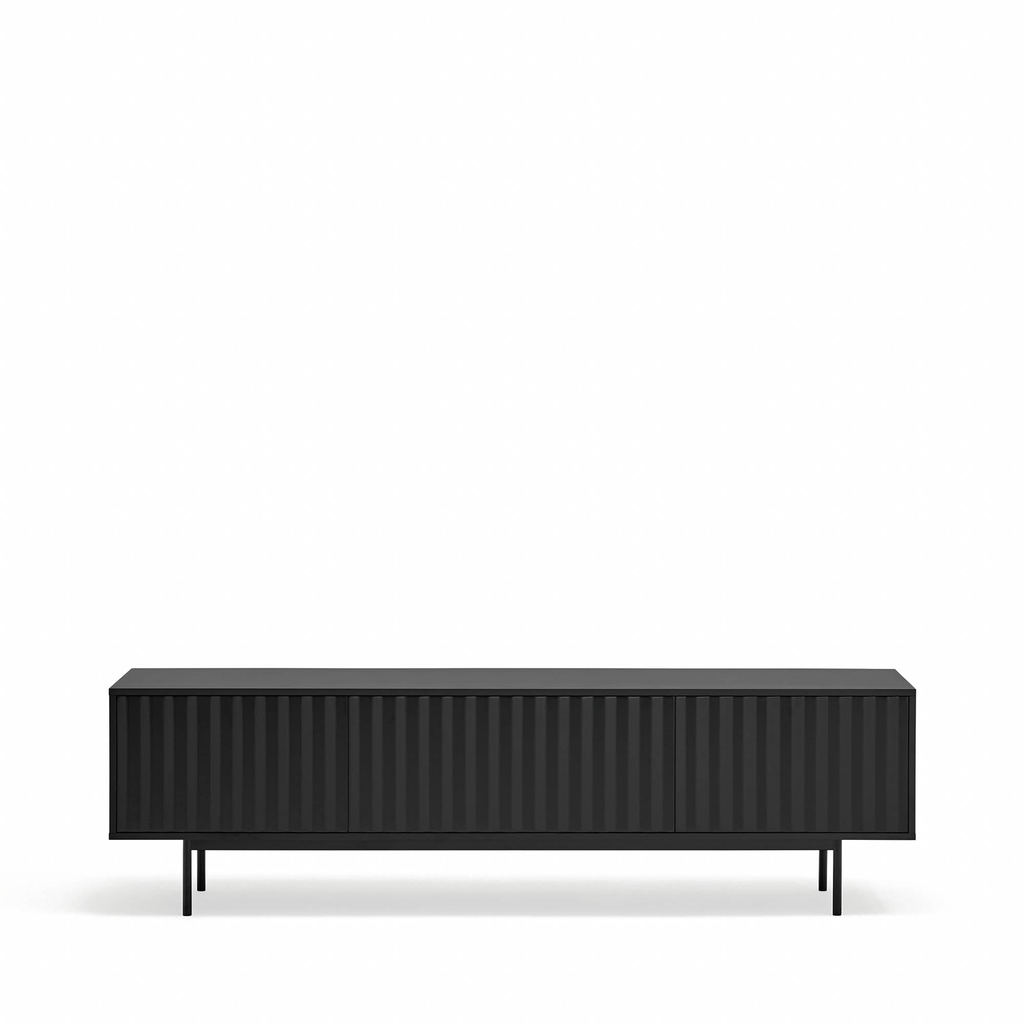 Tv Cabinet Sierra 3D Black