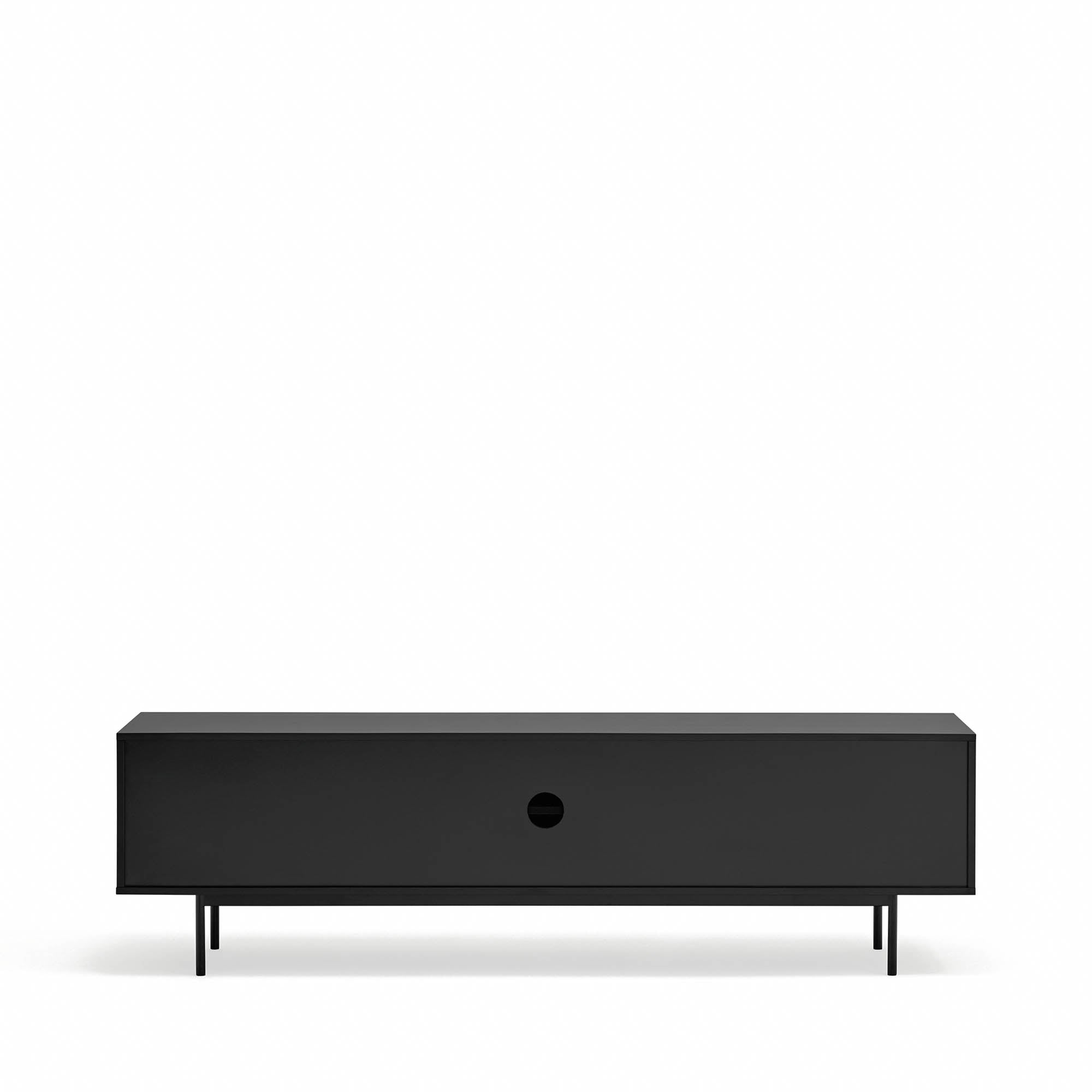 Tv Cabinet Sierra 3D Black