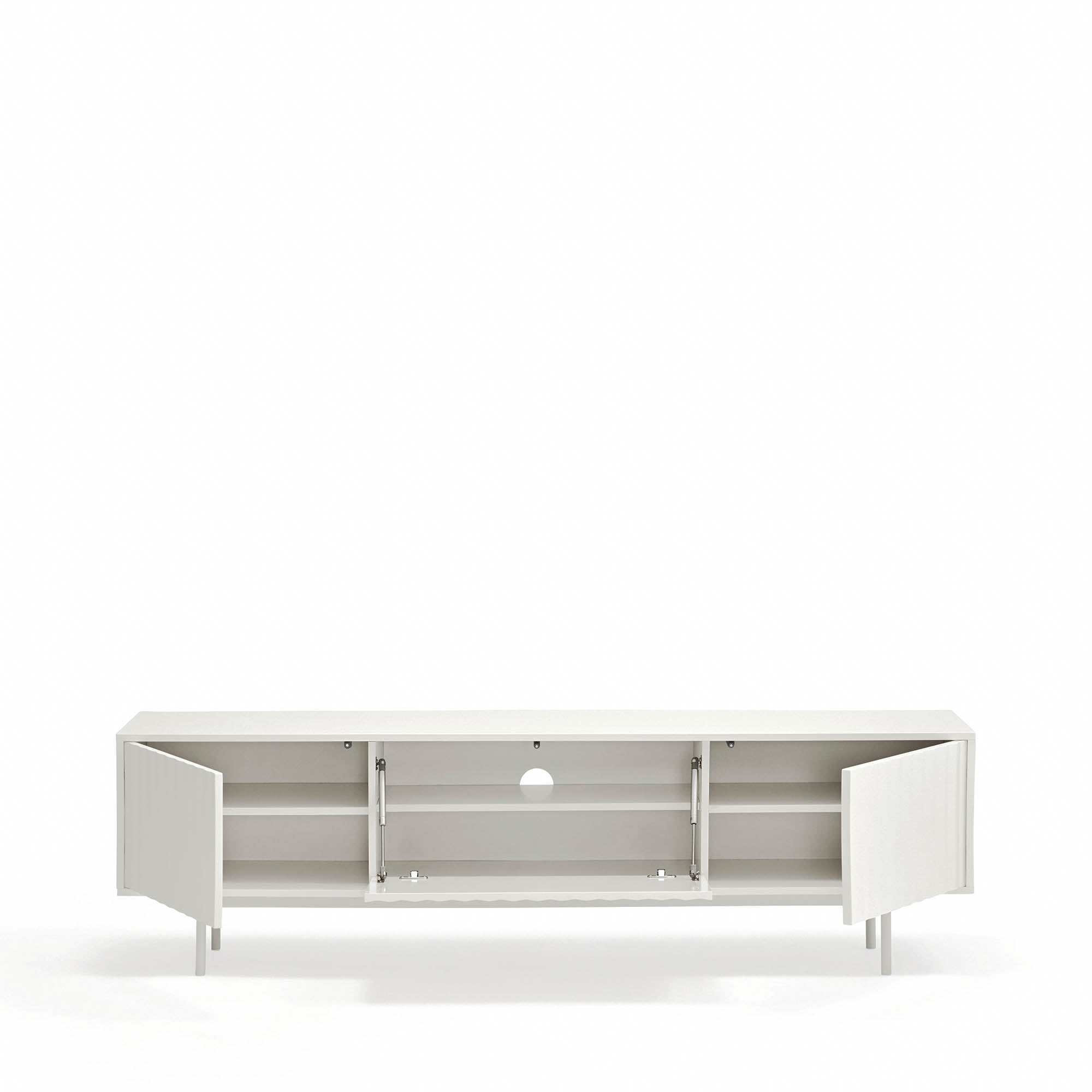 Tv Cabinet Sierra 3D White