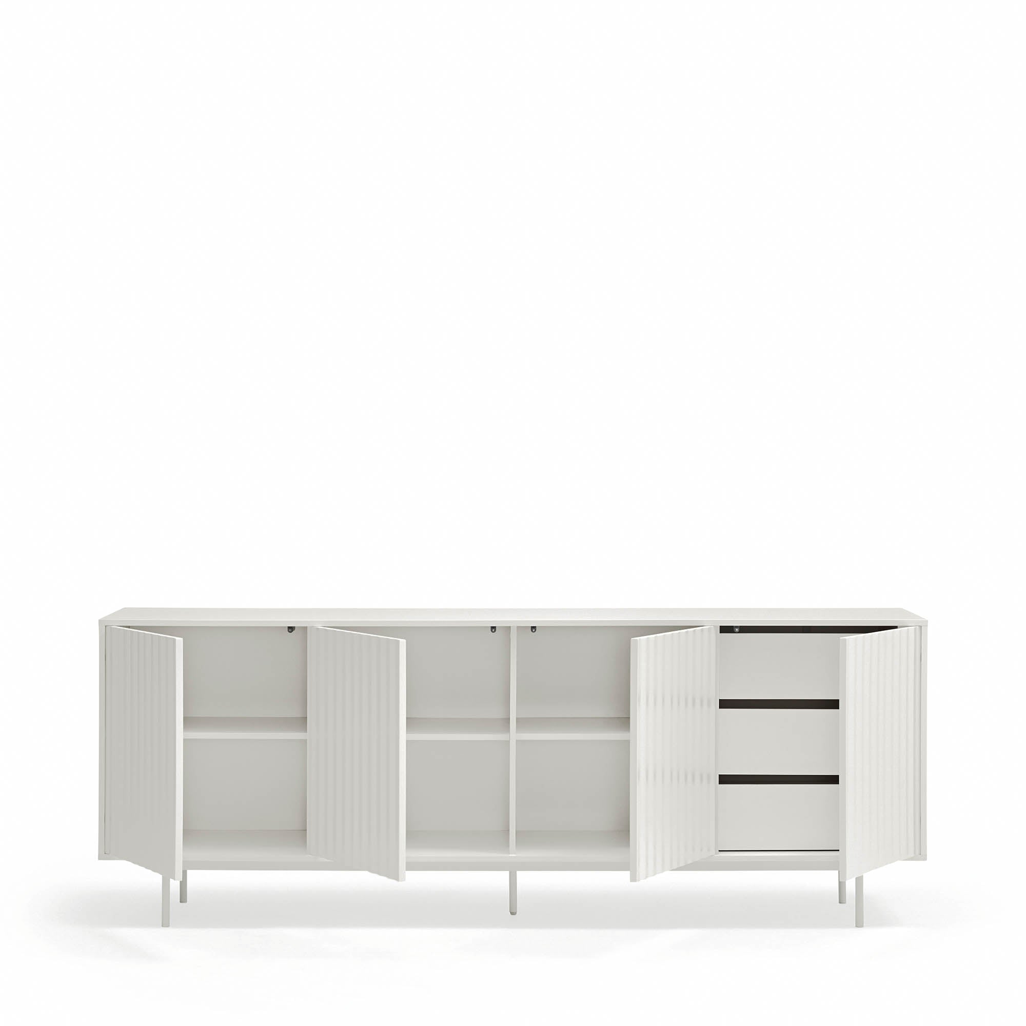 Sideboard Sierra 4D/3Inner Drawer White