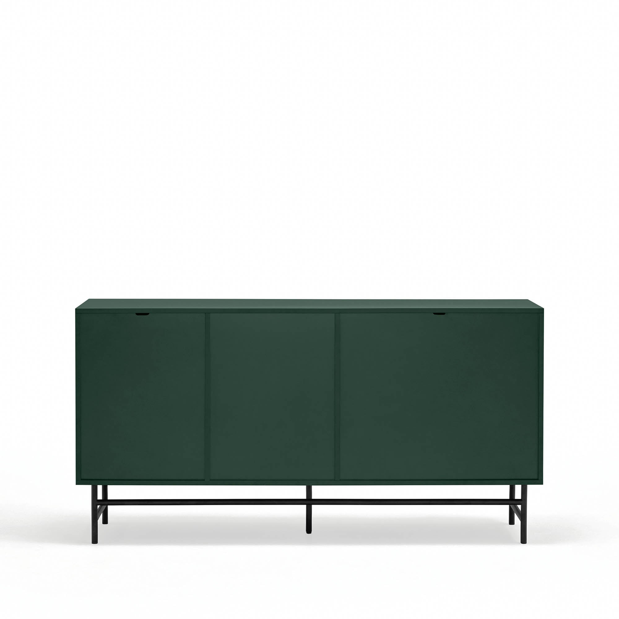 Sideboard Punto 2D4Dr Black/Dark Green