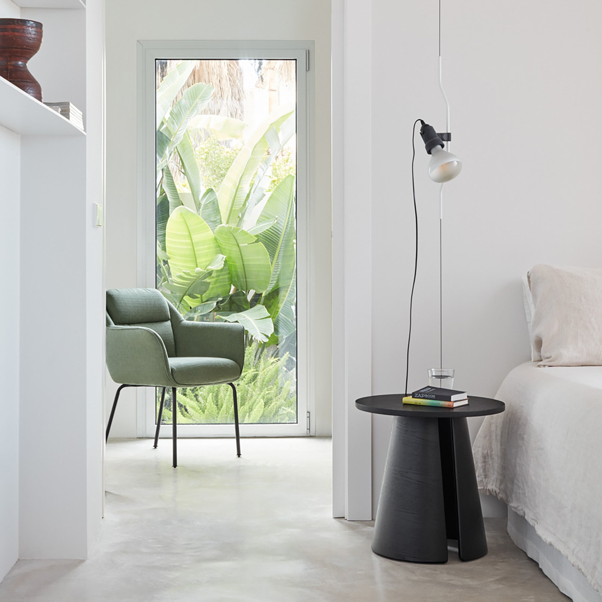 Side Table Cep 50Cm Black