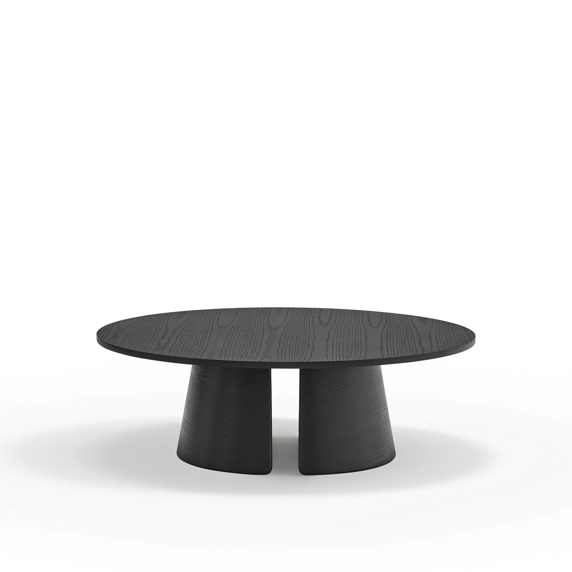Round Coffee Table Cep 110Cm Black