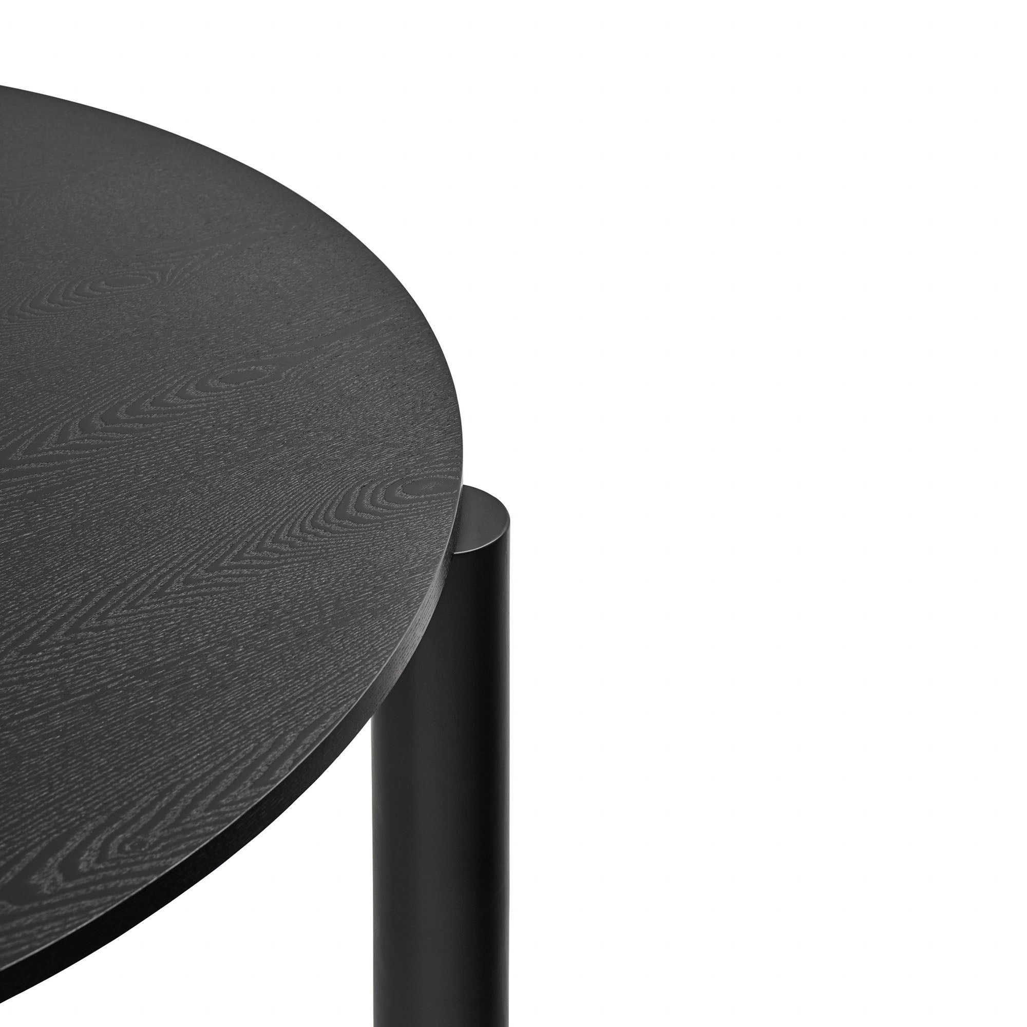 Round Table. Atlas 120Cm Black