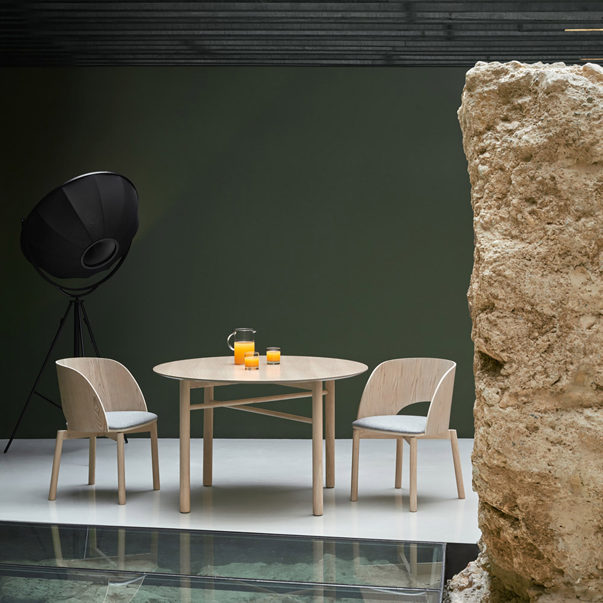 Round Table Junco 120Cm Light Natural