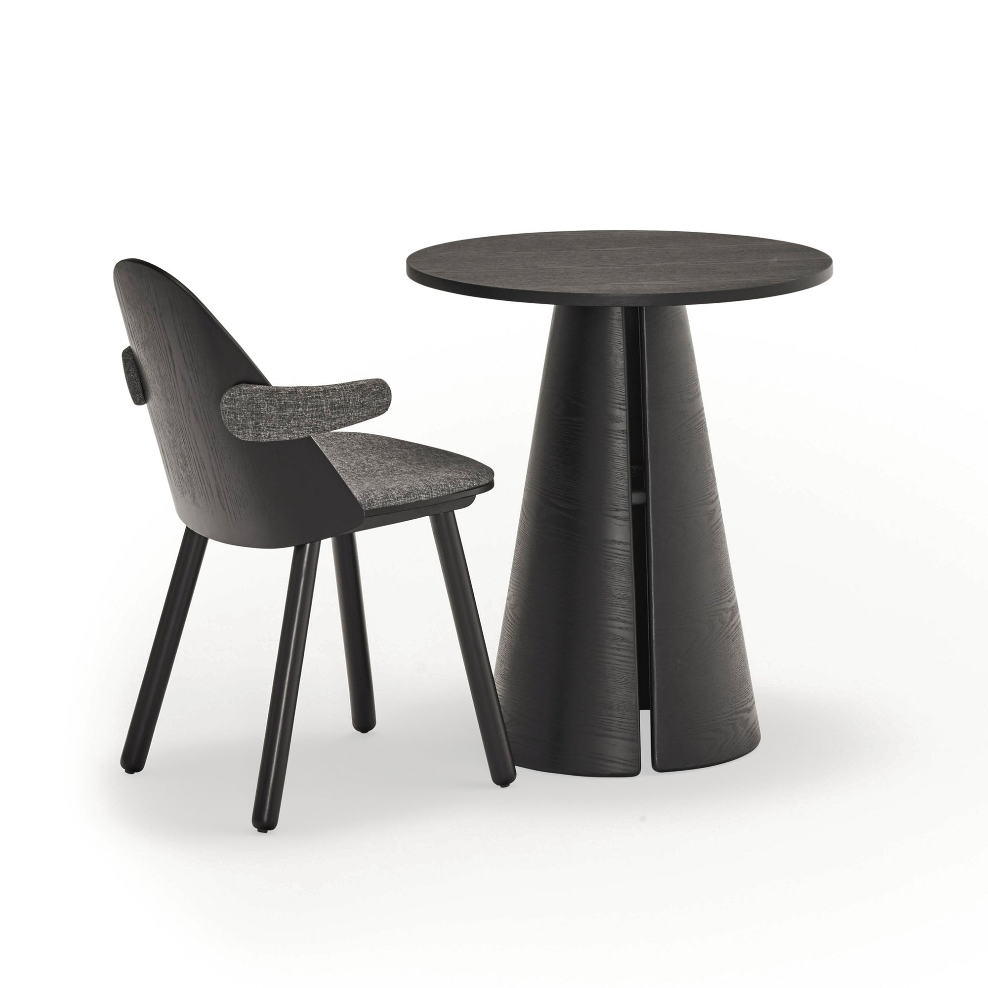 High Side Table Cep 65Cm Black