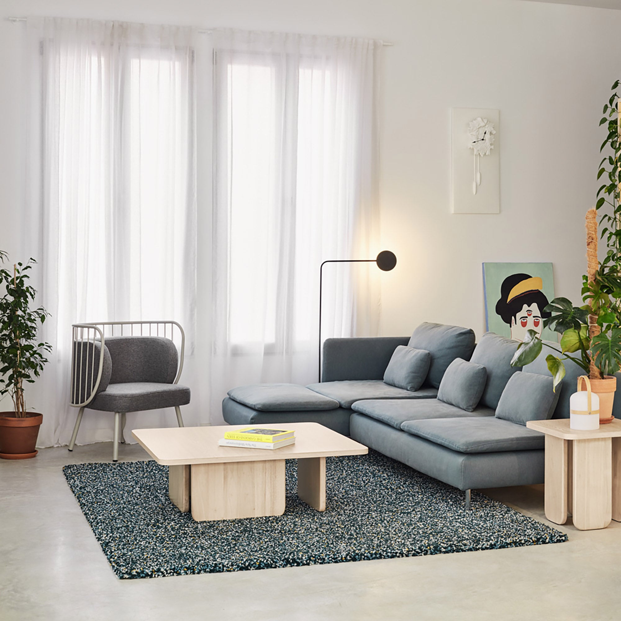 Soffbord Arq Ljus Natur