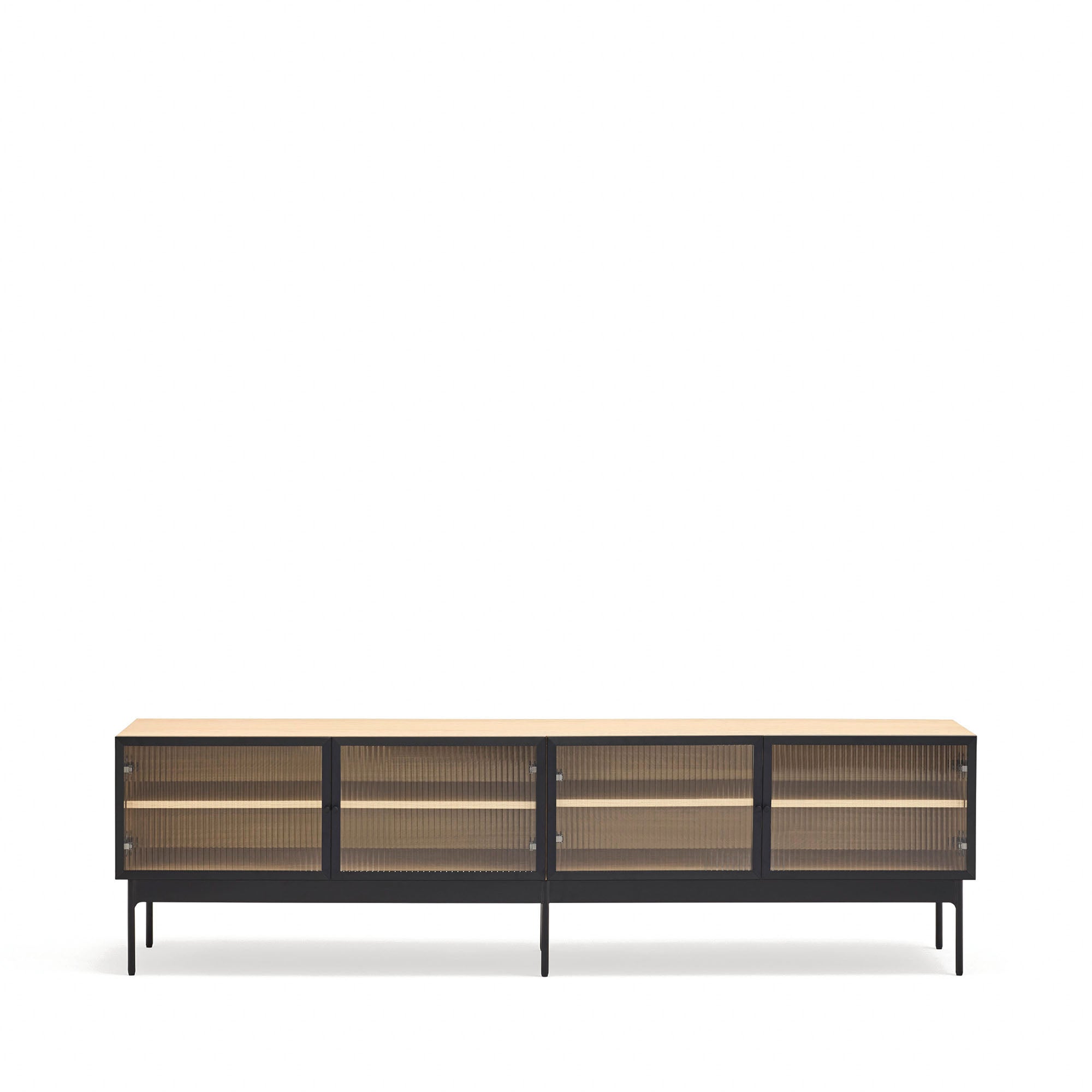 Tv Cabinet Blur 4D 180 Cm Oak