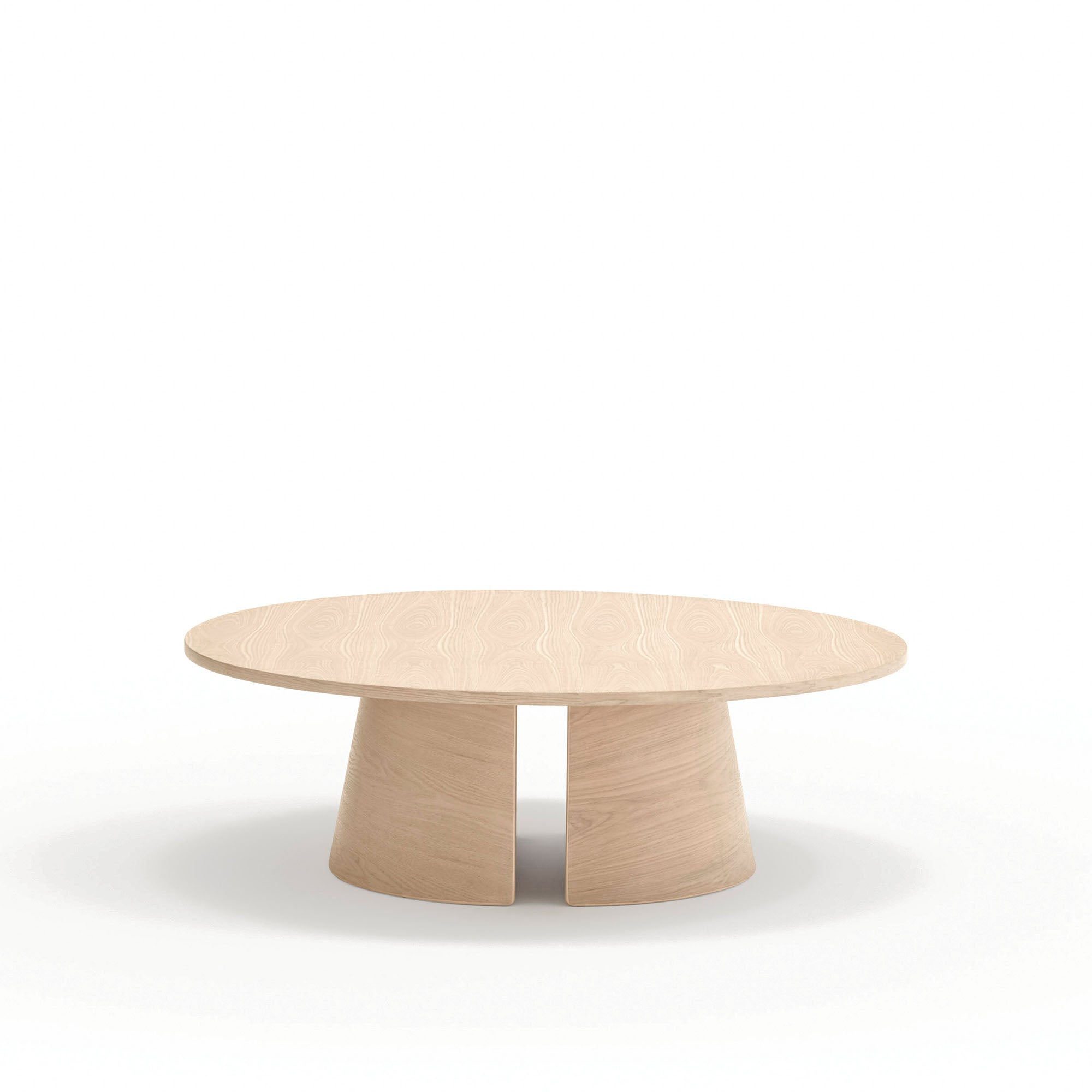 Round Coffee Table Cep 110Cm Light Natural