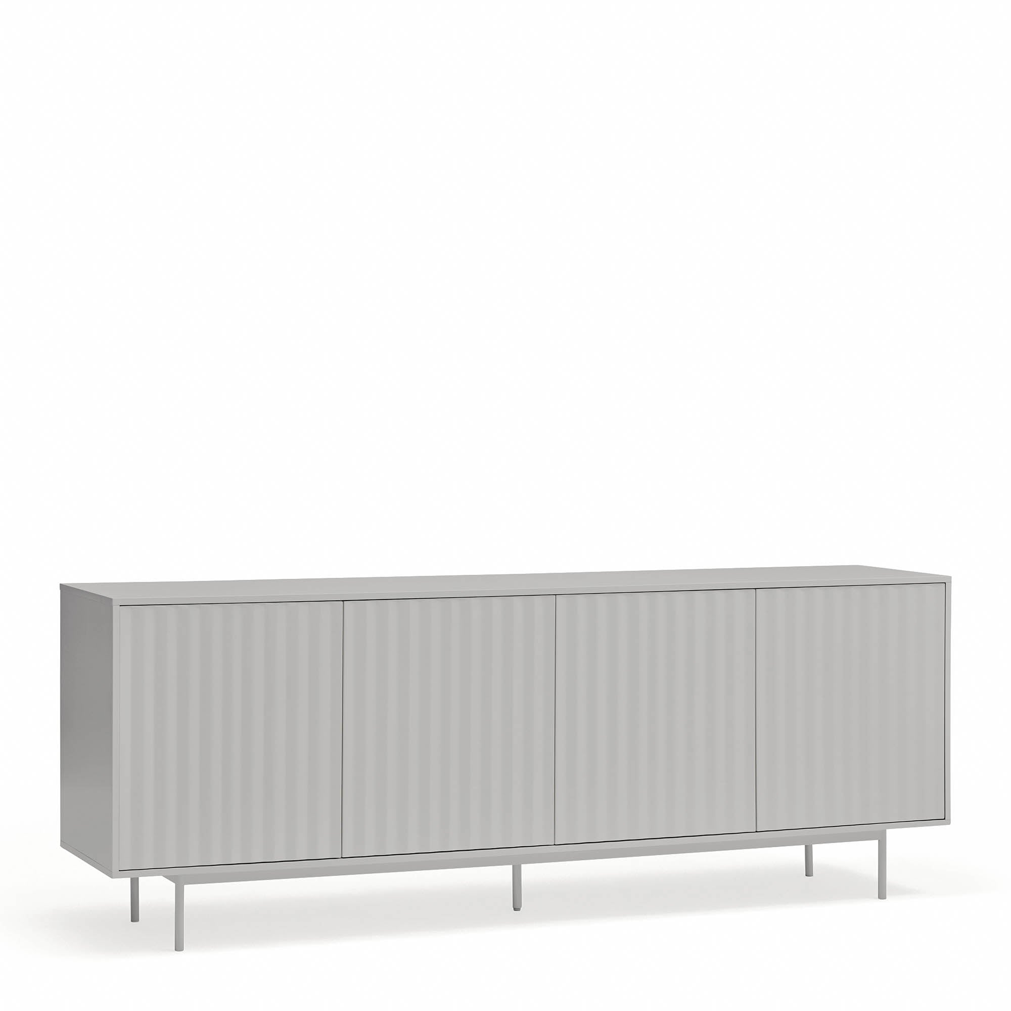 Sideboard Sierra 4D/3Inner Drawer Light Grey