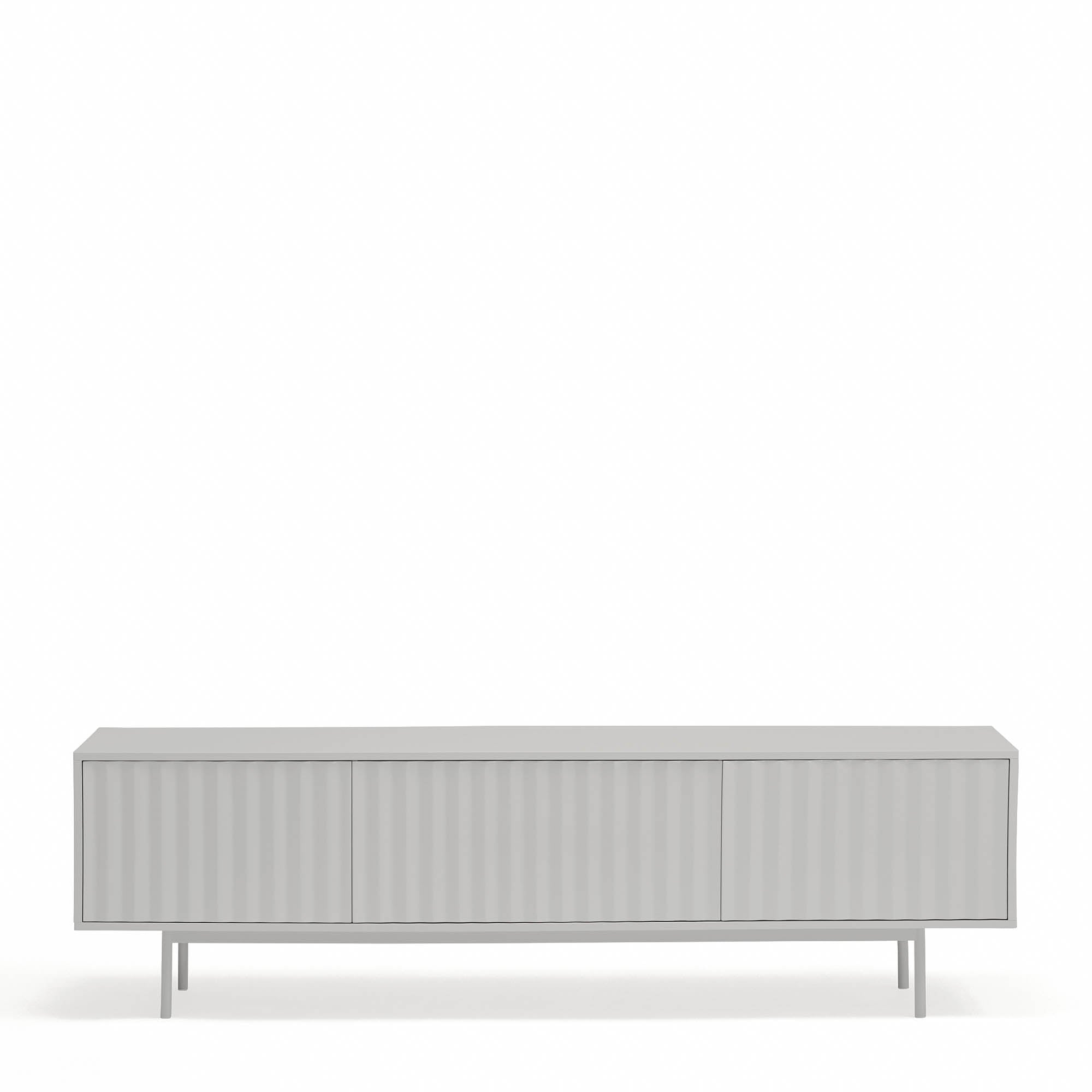 Tv Cabinet Sierra 3D Light Grey