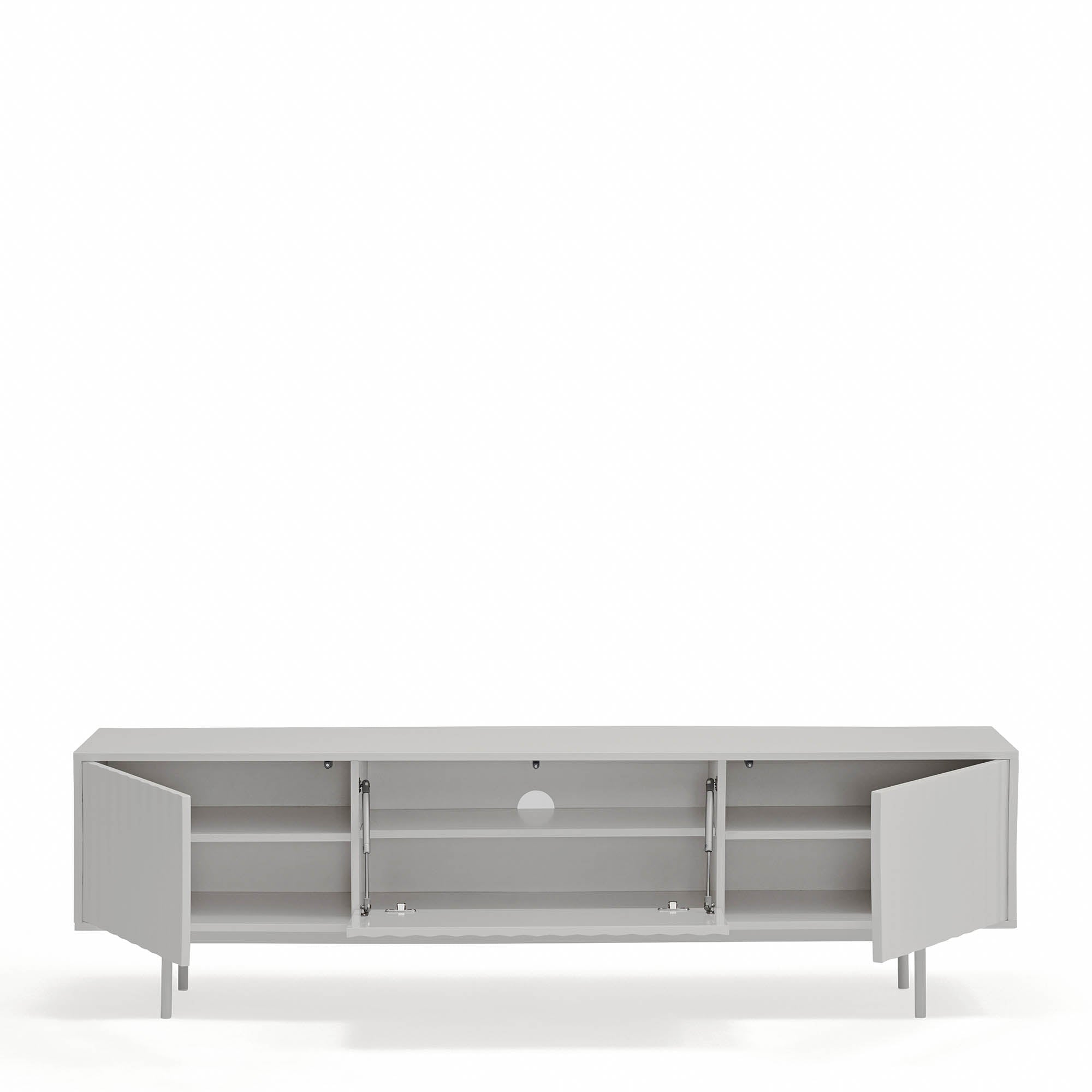 Tv Cabinet Sierra 3D Light Grey