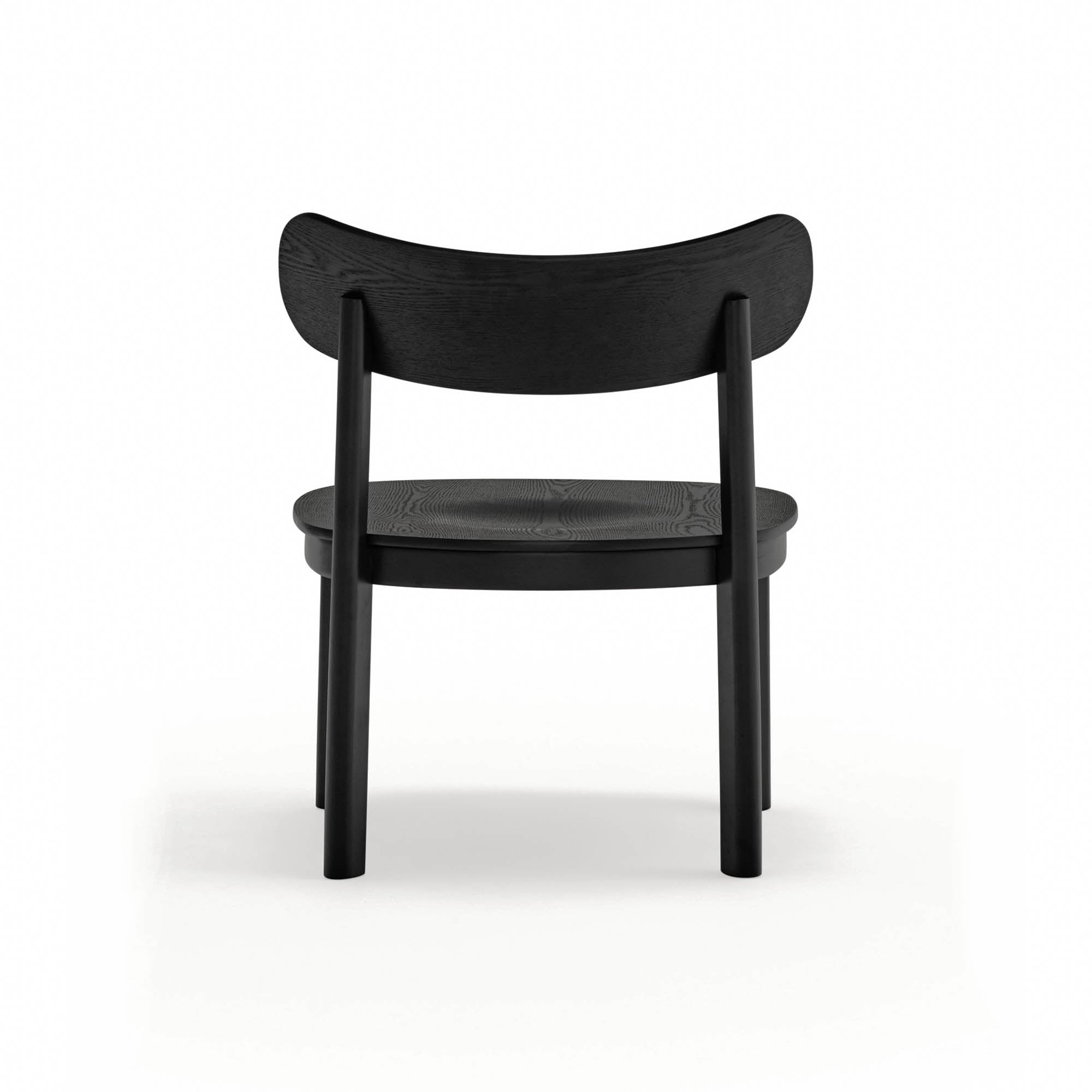 Lounge Chair Nara Black (1 Piece Per Box)Ox
