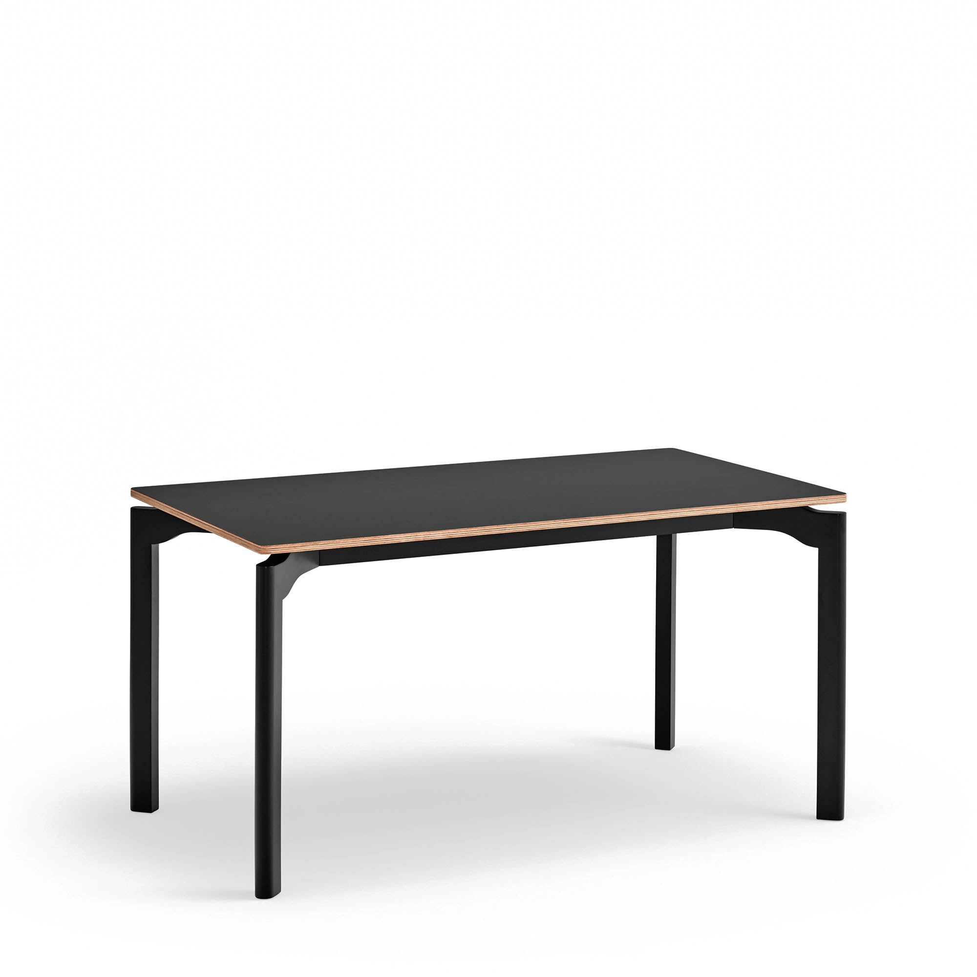 Rect. Table Nicola 140Cm Black