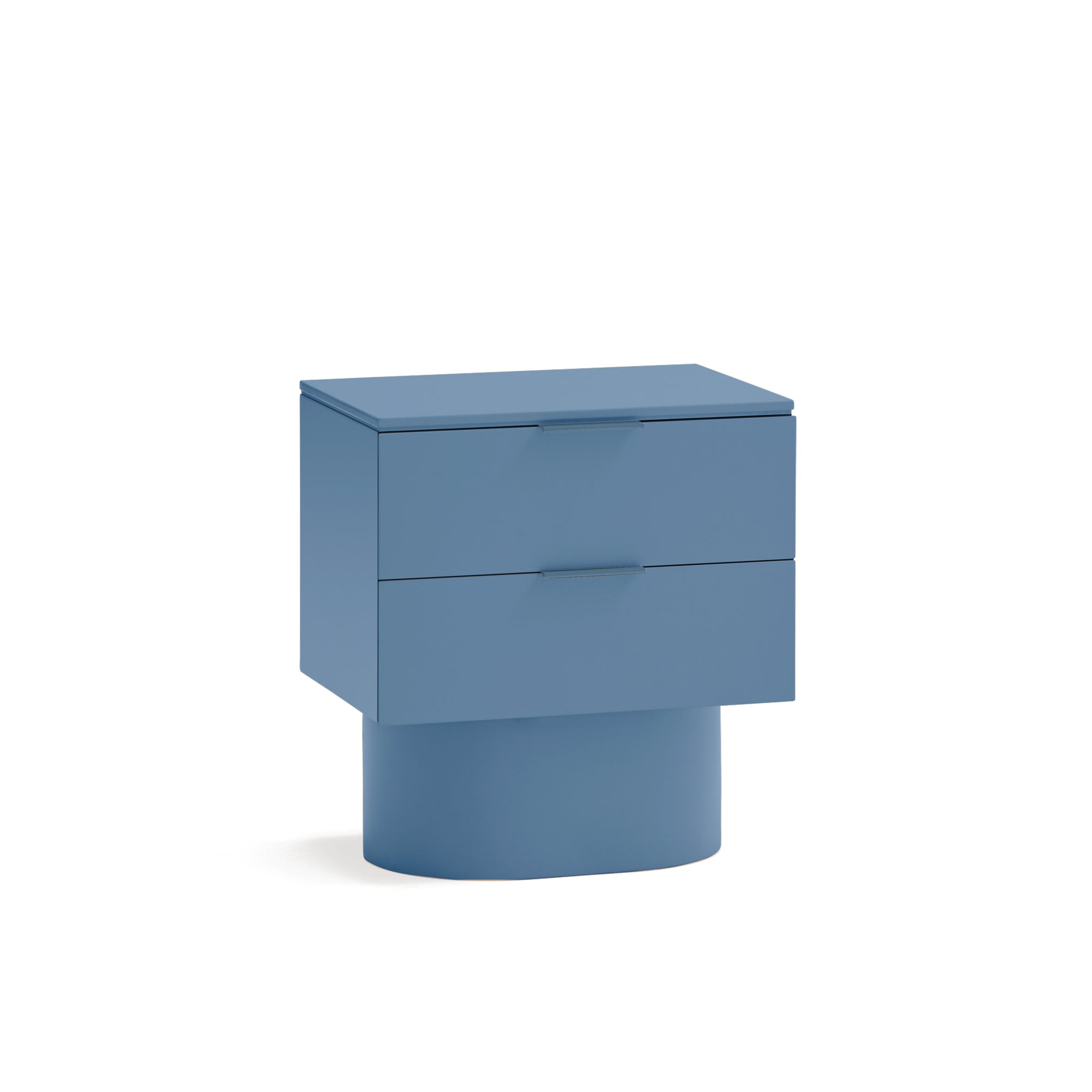Bedside Table Totem 2Dr Blue