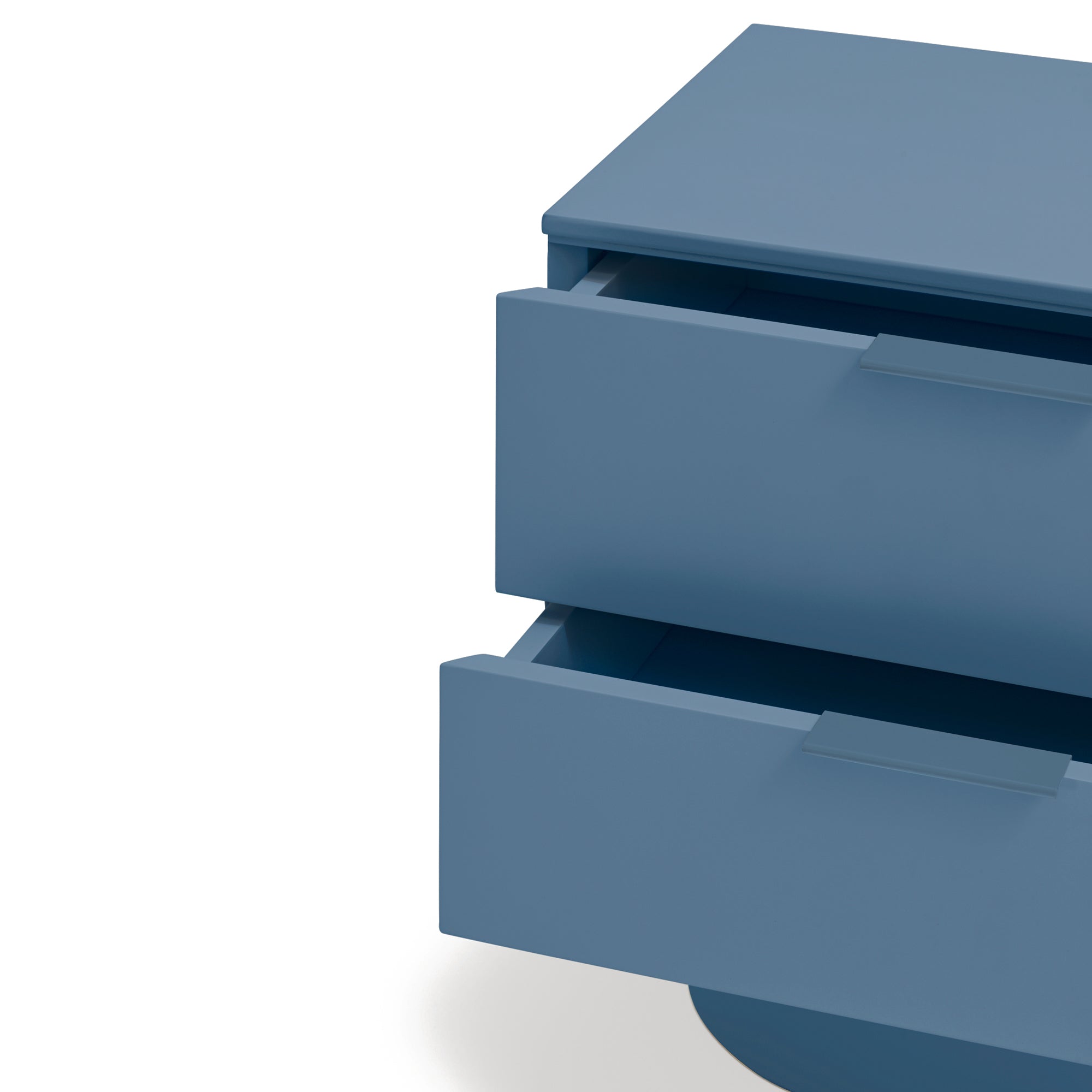 Bedside Table Totem 2Dr Blue