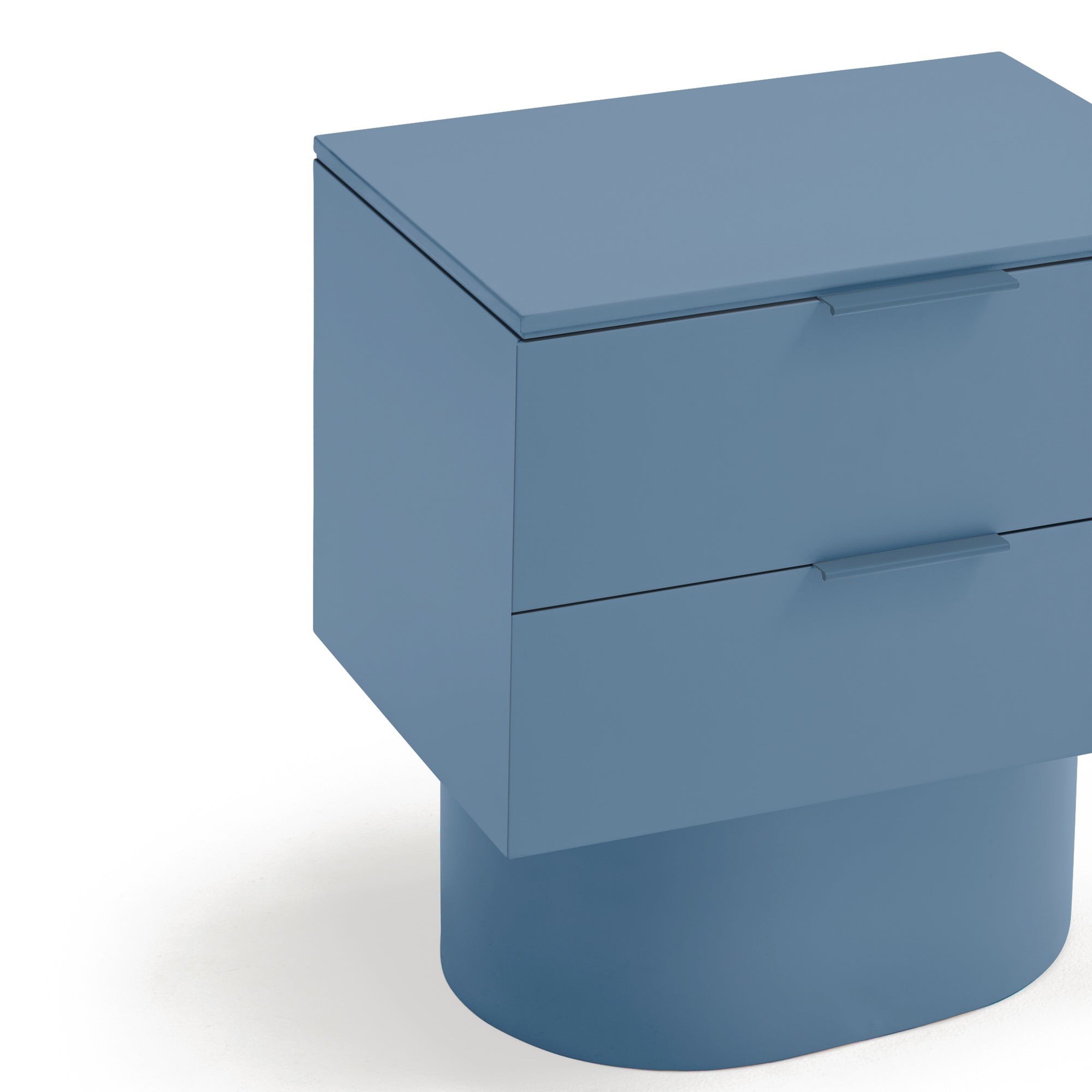 Bedside Table Totem 2Dr Blue