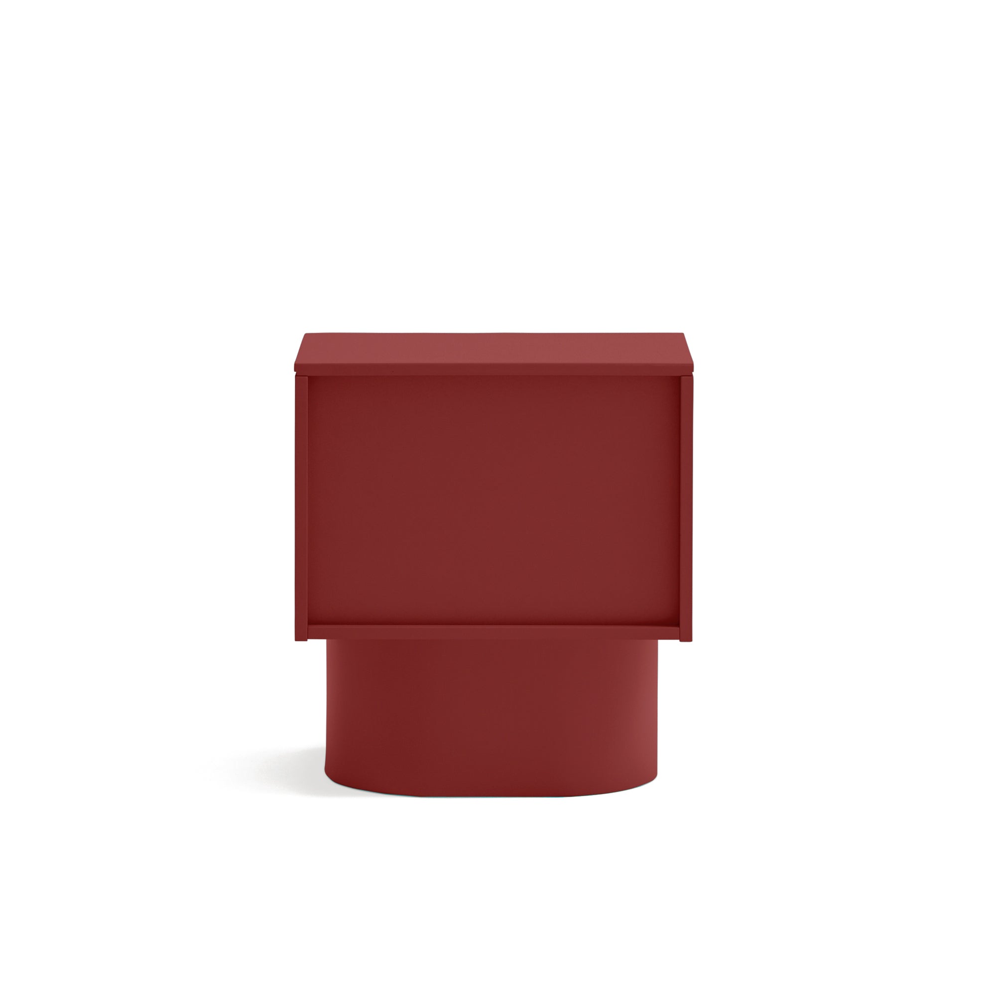 Bedside Table Totem 2Dr Red