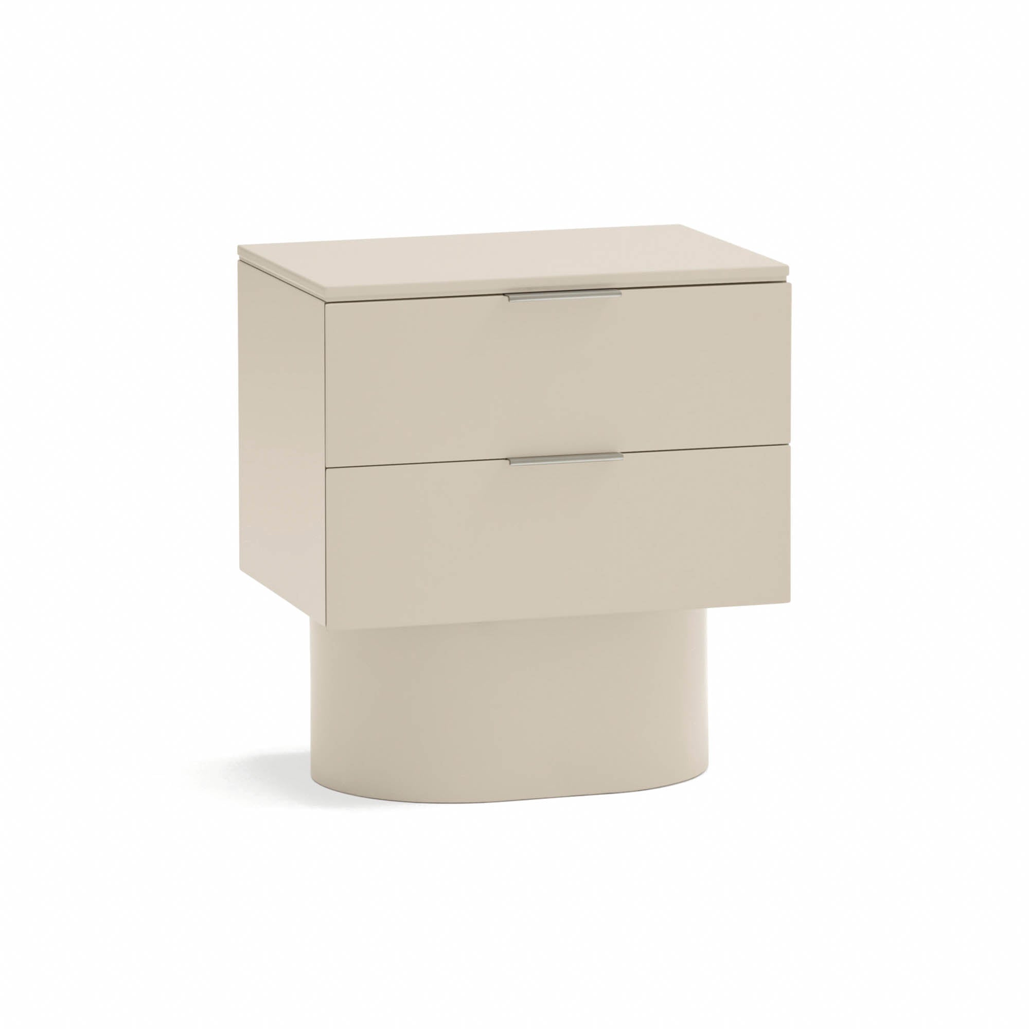 Bedside Table Totem 2Dr Sand