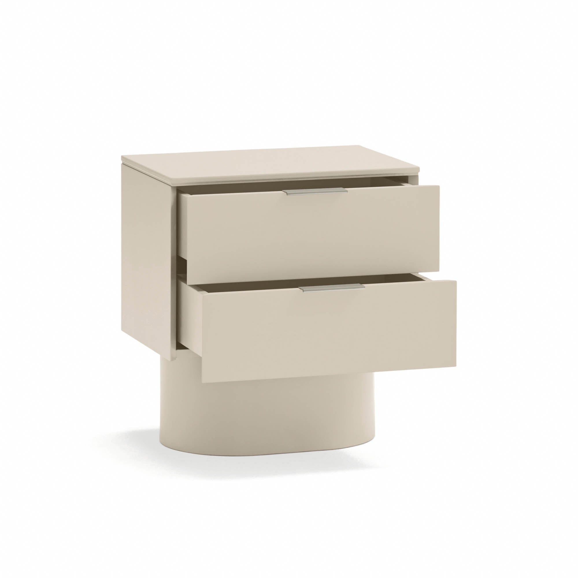 Bedside Table Totem 2Dr Sand