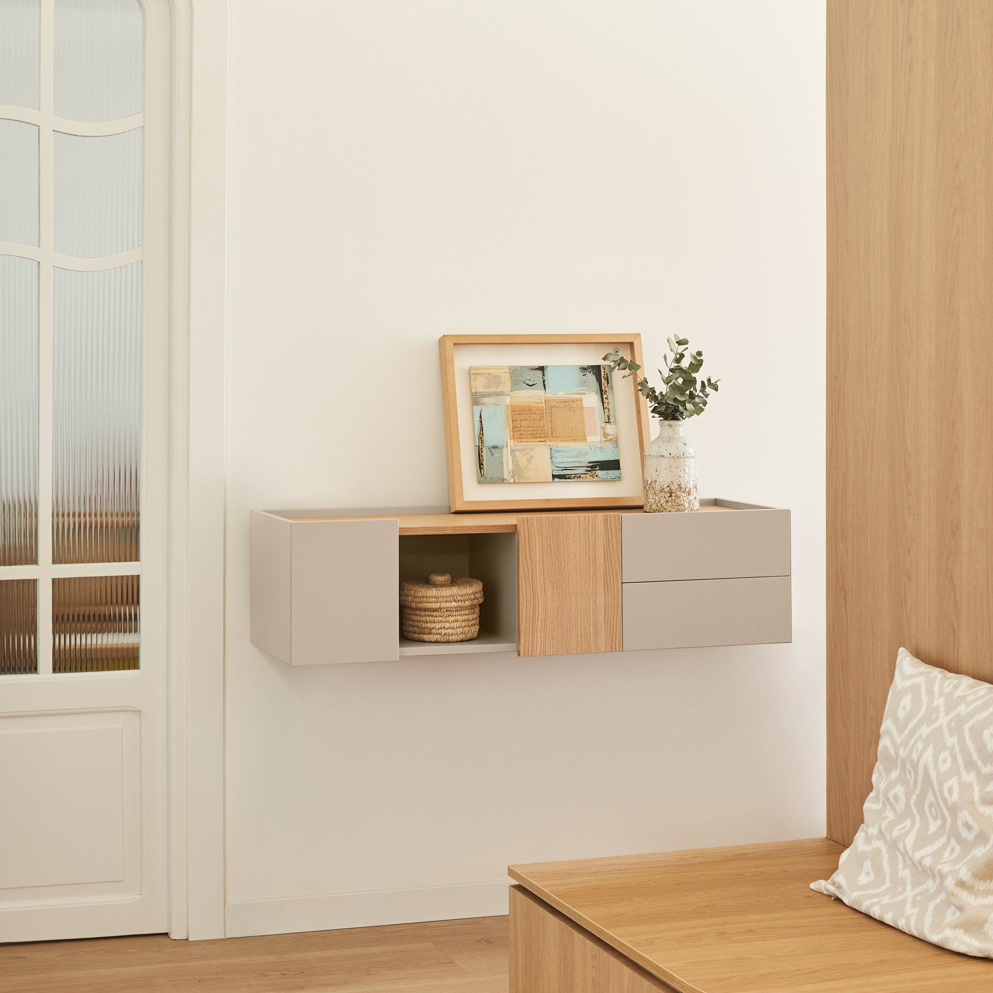 Console Otto 2D2Dr Sand/Oak