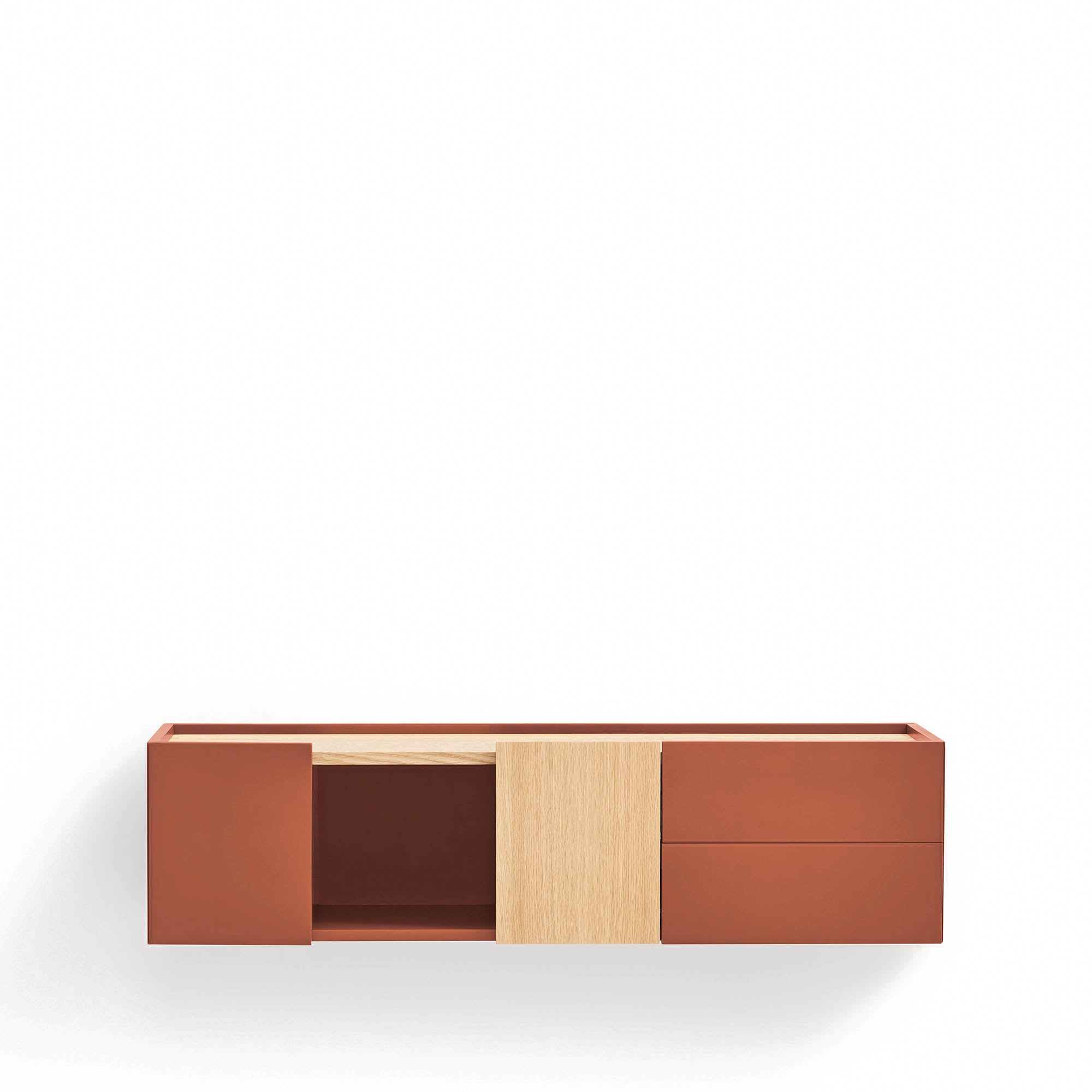 Console Otto 2D2Dr Brick/Oak