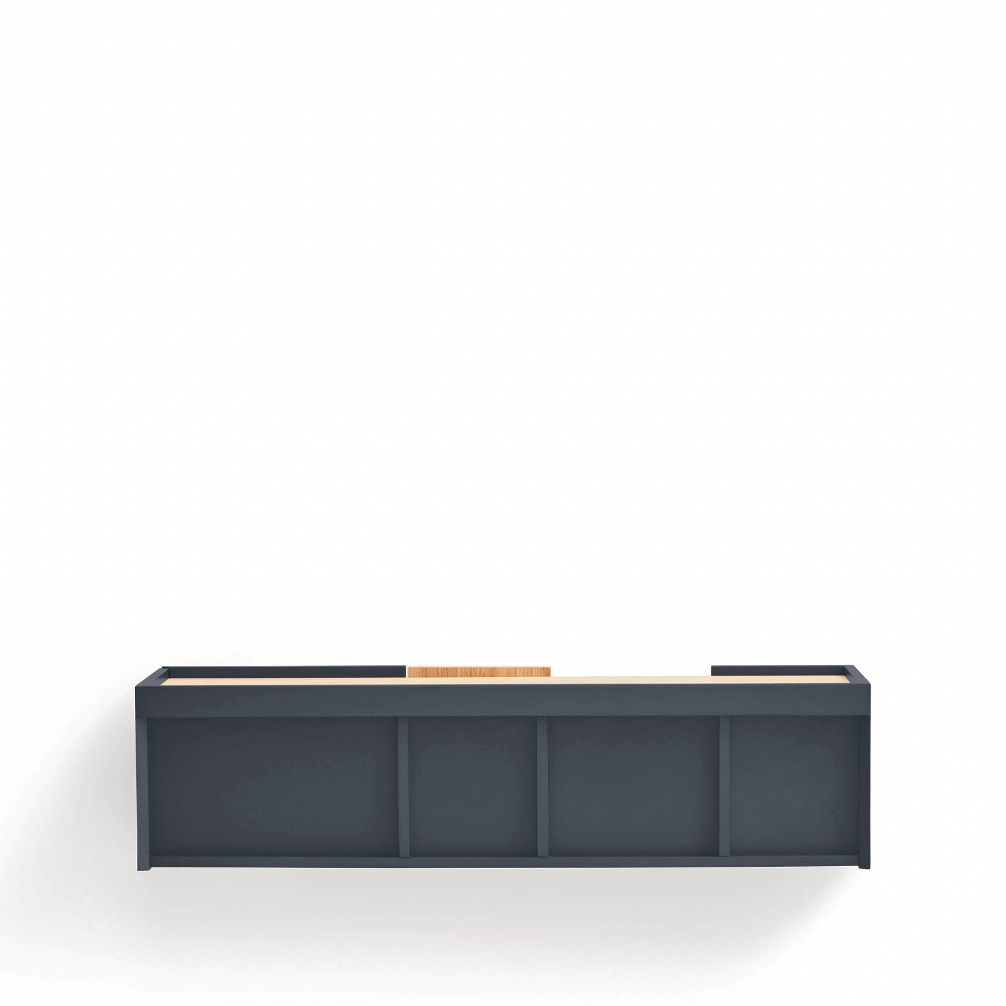 Console Otto 2D2Dr Anthracite Gray/Oak
