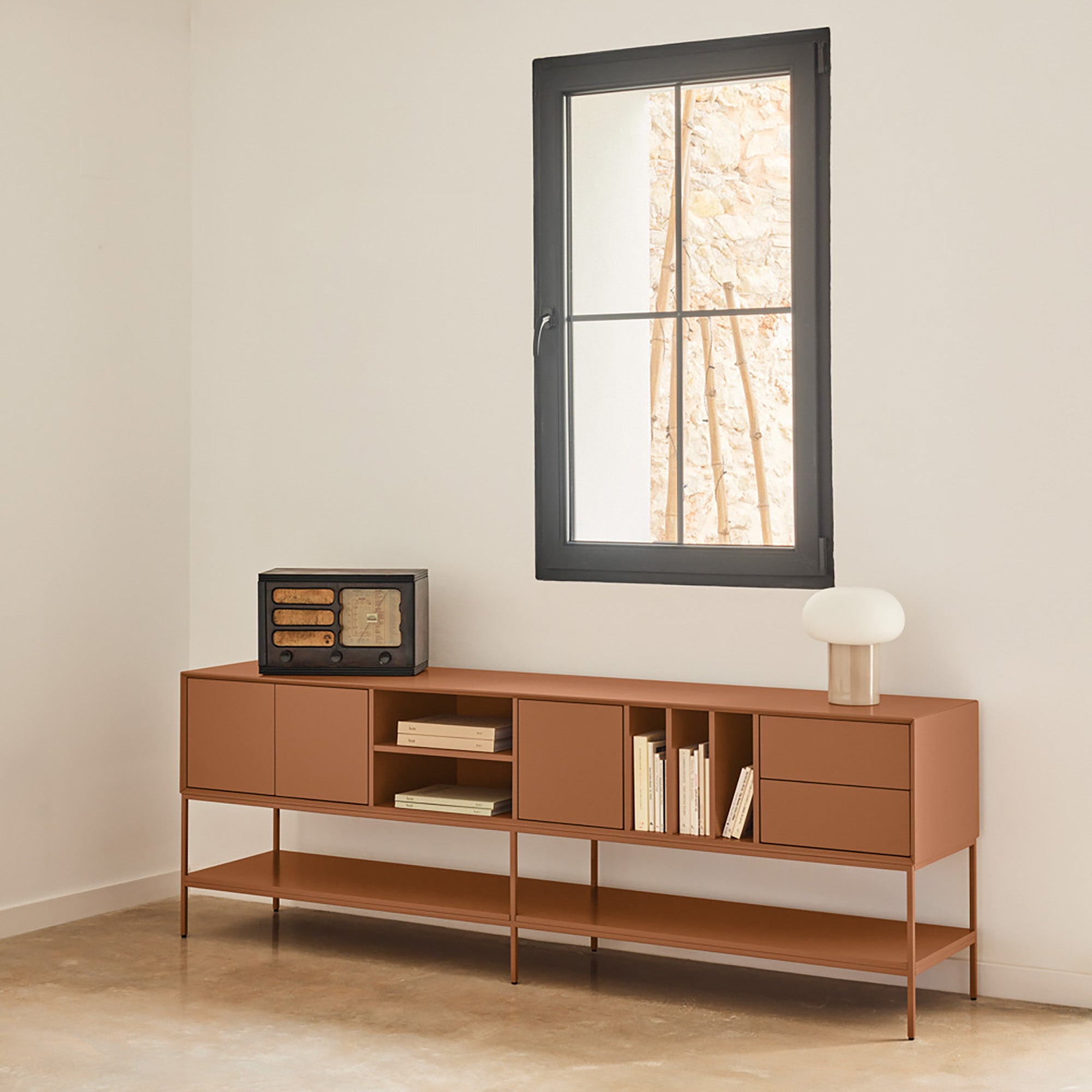 Tv Cabinet Platt 3D2Dr5H 220Cm Clay