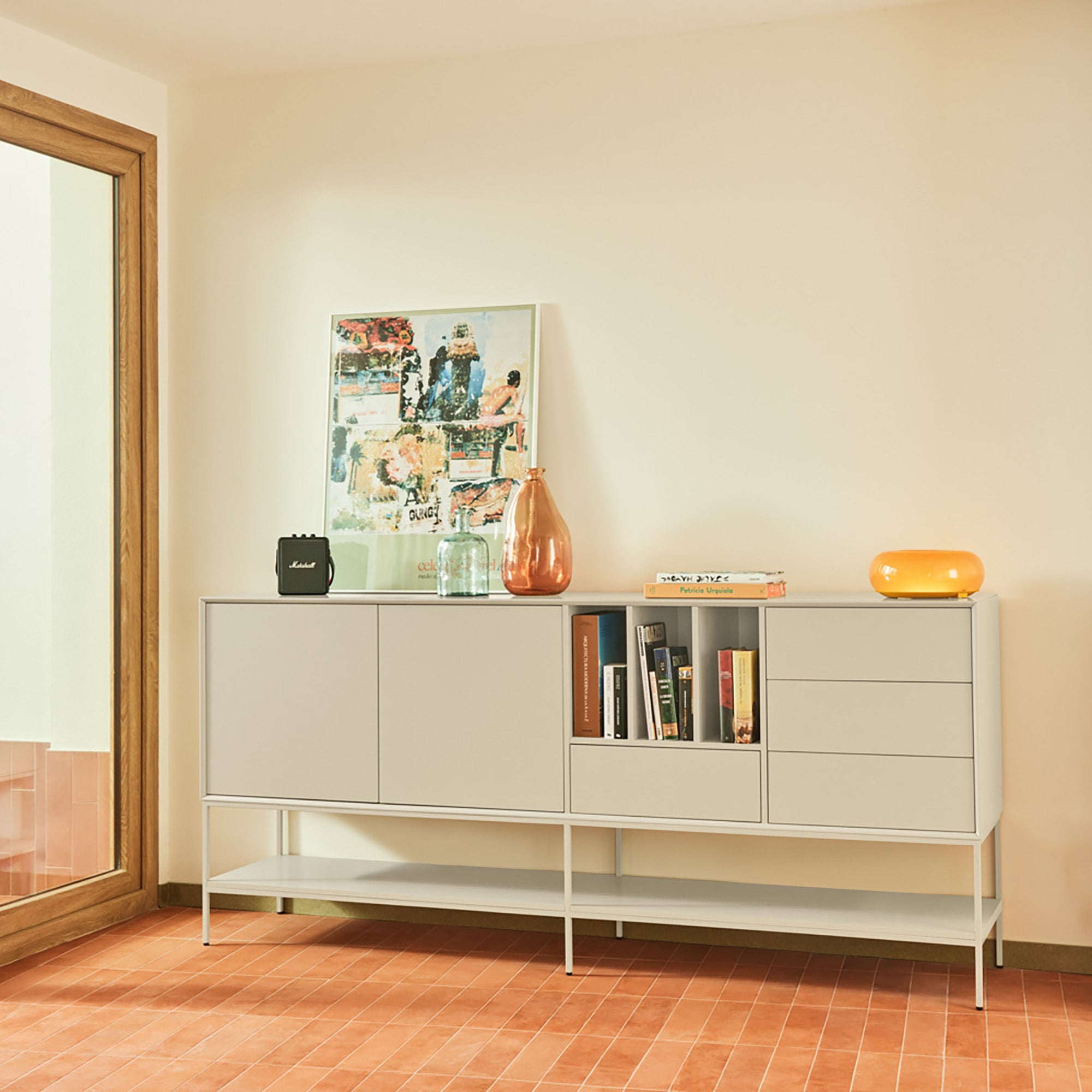 Sideboard Platt 2D4Dr3H 220Cm Sand