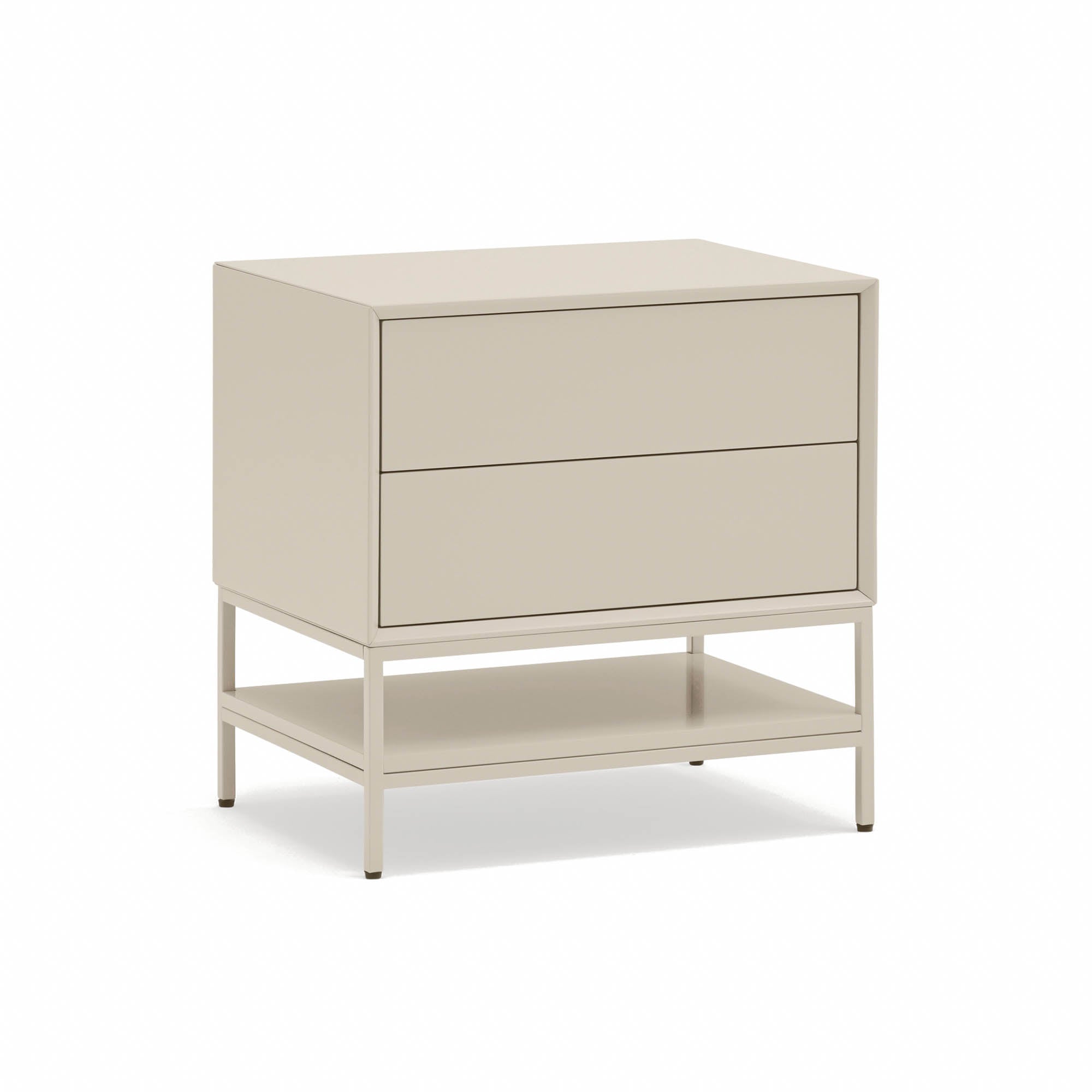 Bedside Table Platt 2Dr Sand