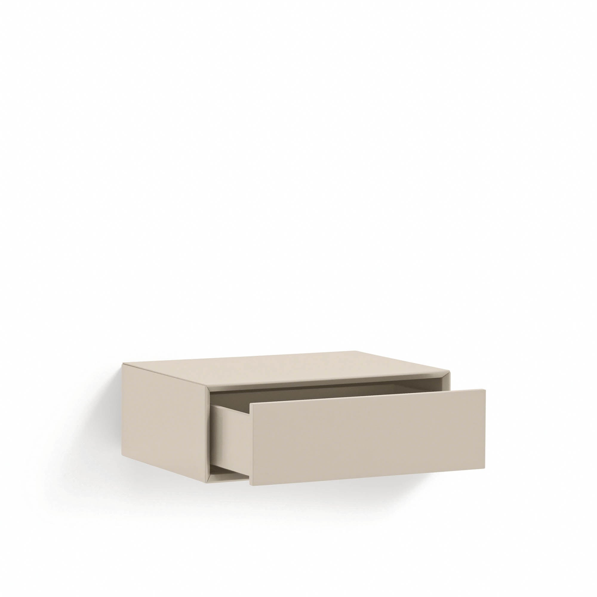 Bedside Table Platt 1Dr Suspended Sand