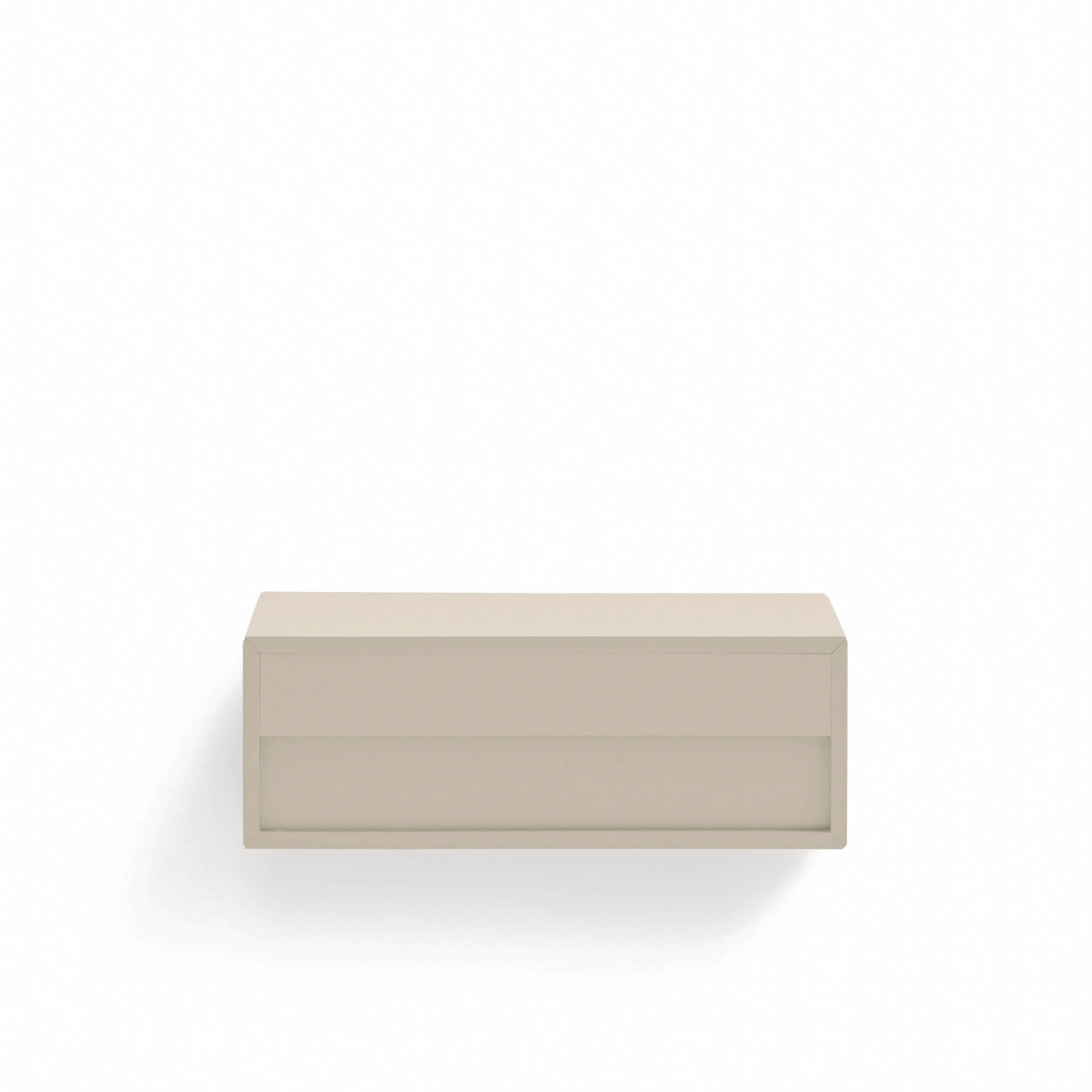 Bedside Table Platt 1Dr Suspended Sand