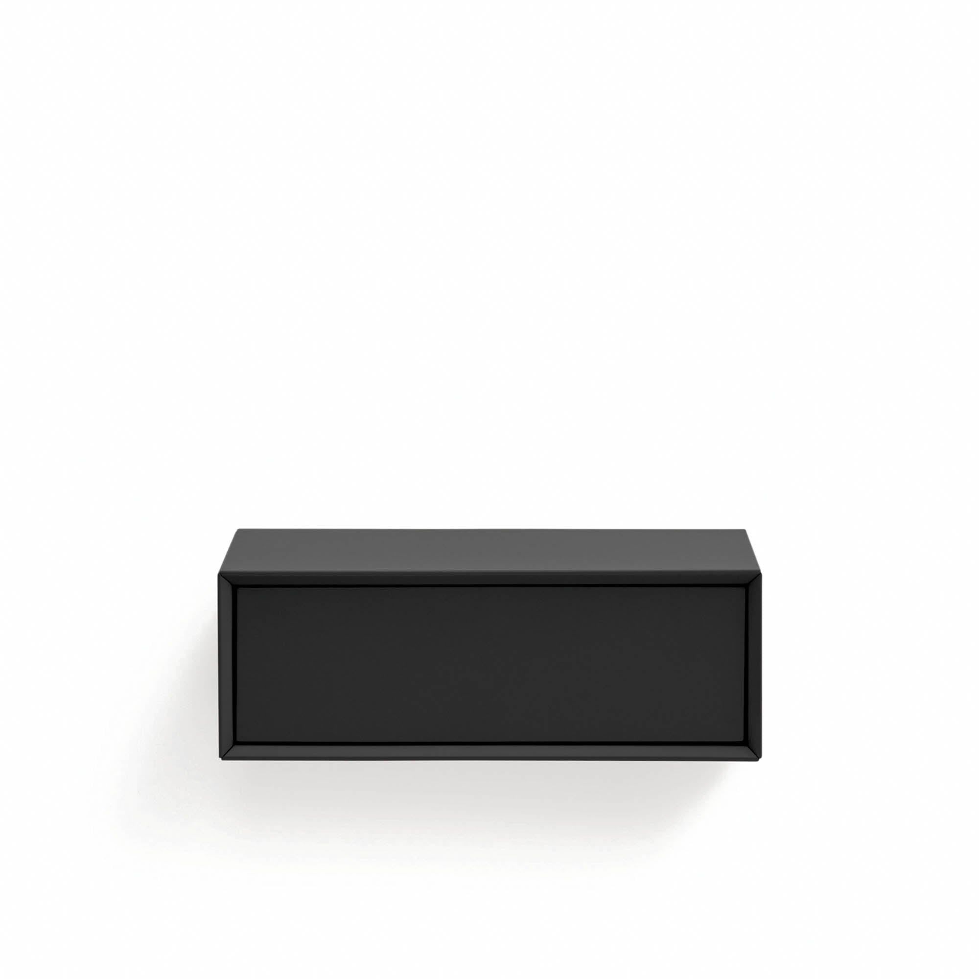 Bedside Table Platt 1Dr Suspended Black