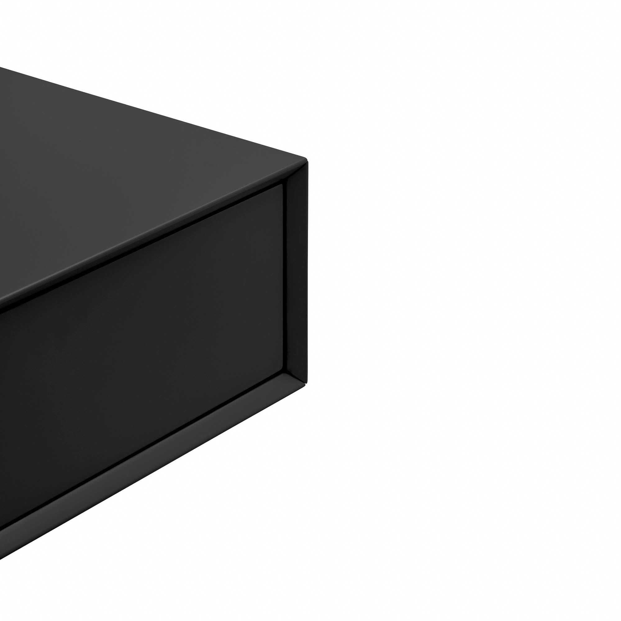 Bedside Table Platt 1Dr Suspended Black