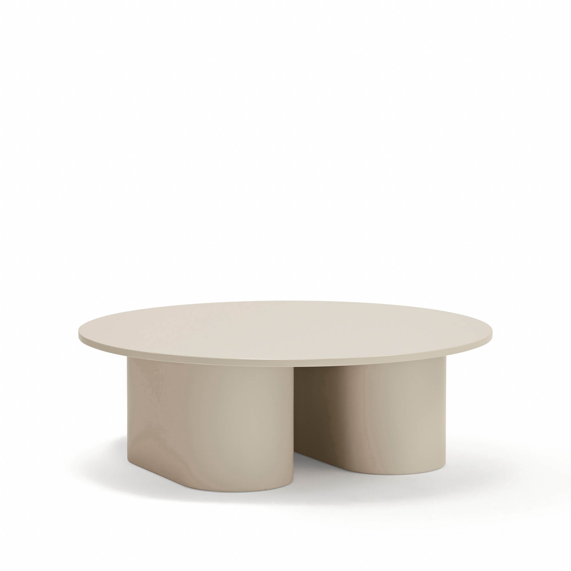Round Coffee Table Totem 1100X1100 Sand