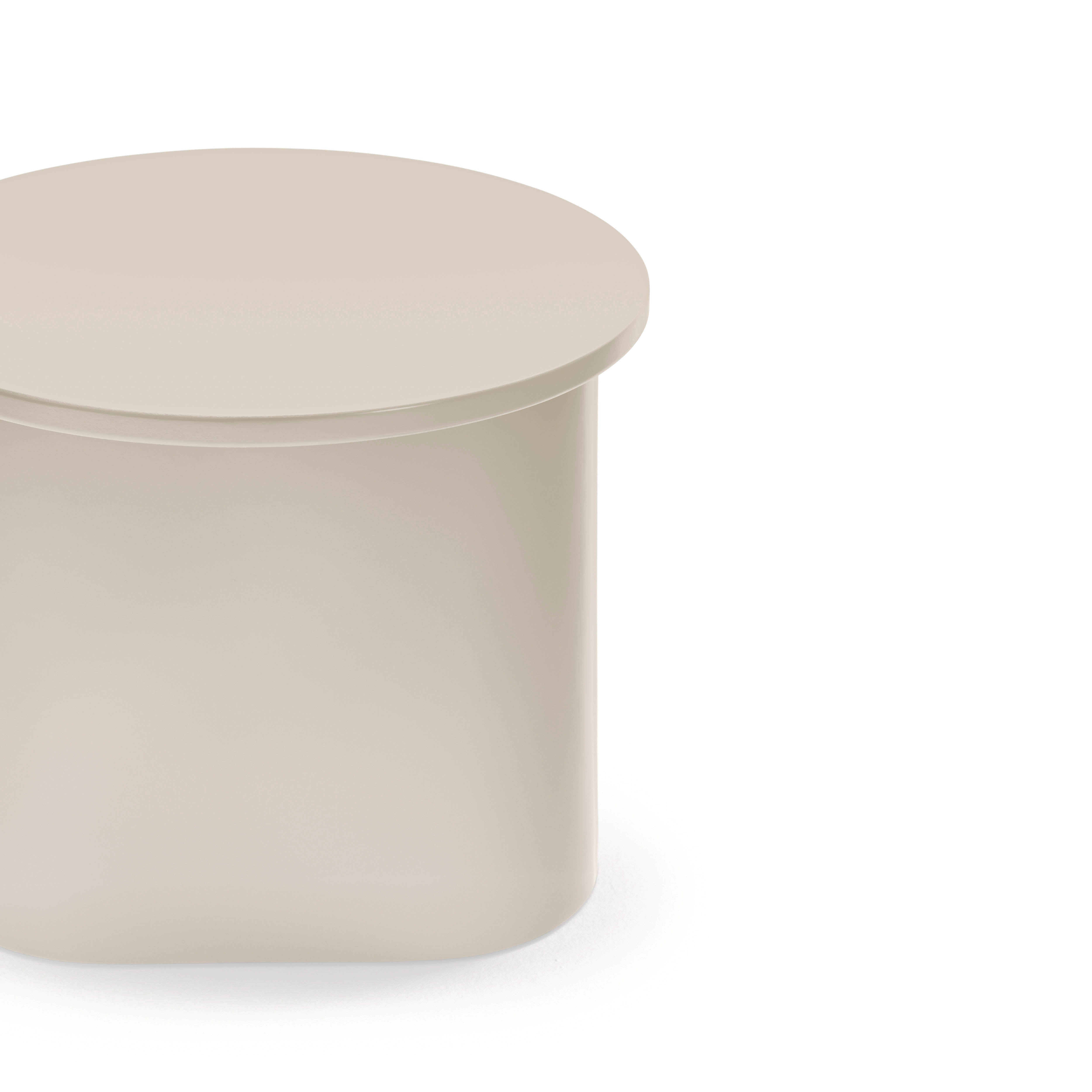 TOTEM Side Table 50cm in Sand by Teulat