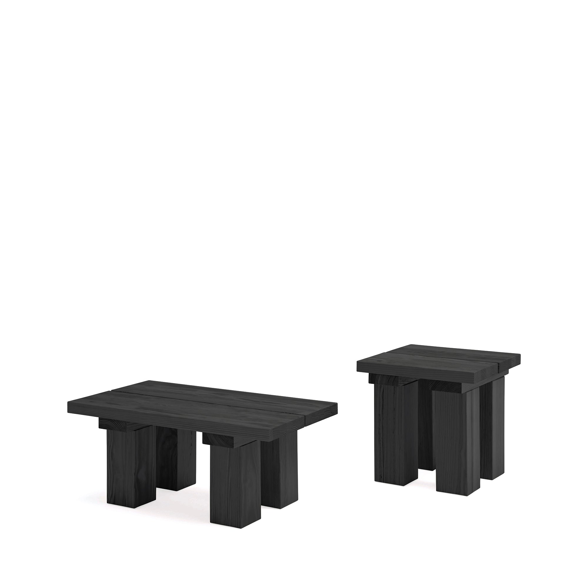 Sidobord Banda Svart