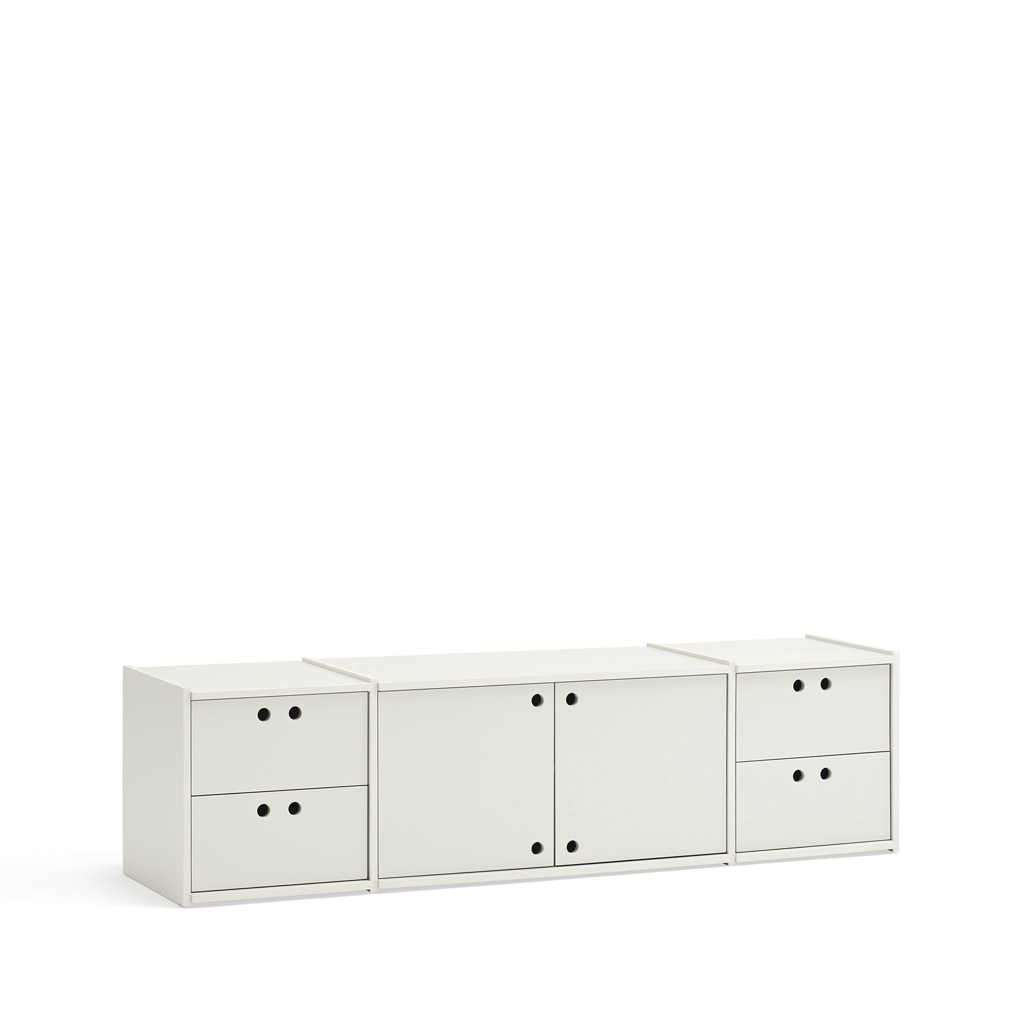 WALLY TV Bench in Cream by Teulat