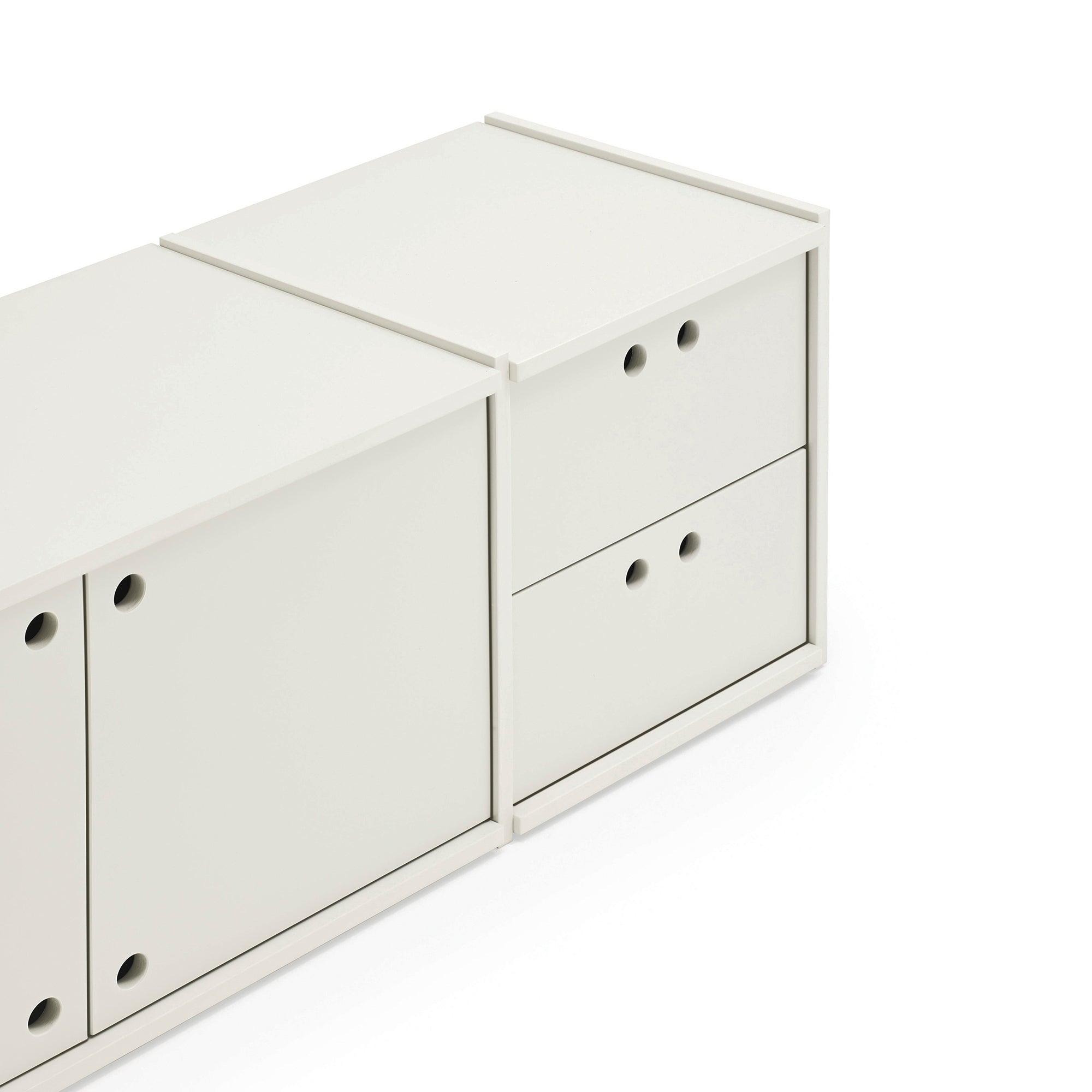 WALLY TV Bench in Cream by Teulat
