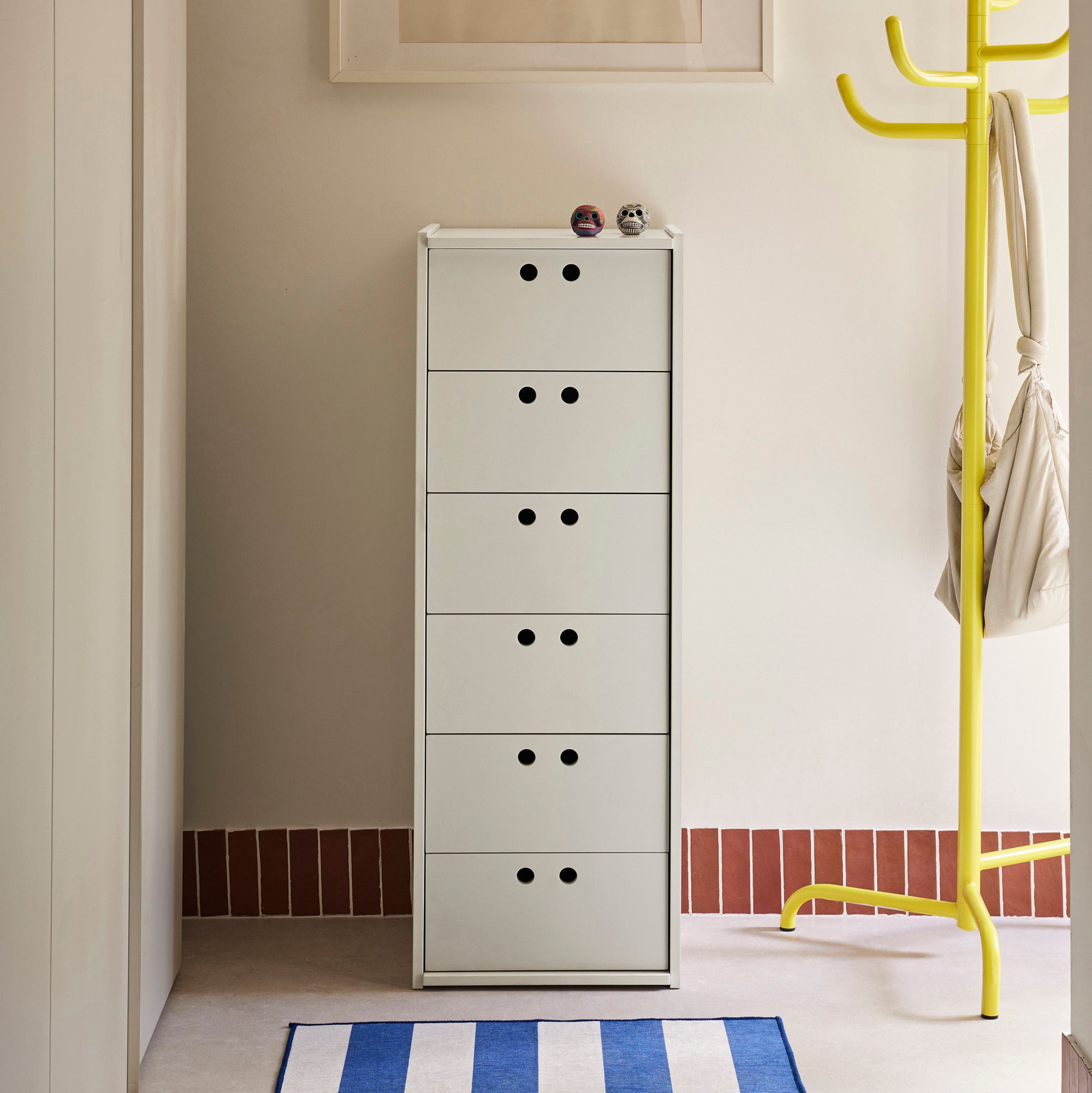 Tall Chest Wally Cream