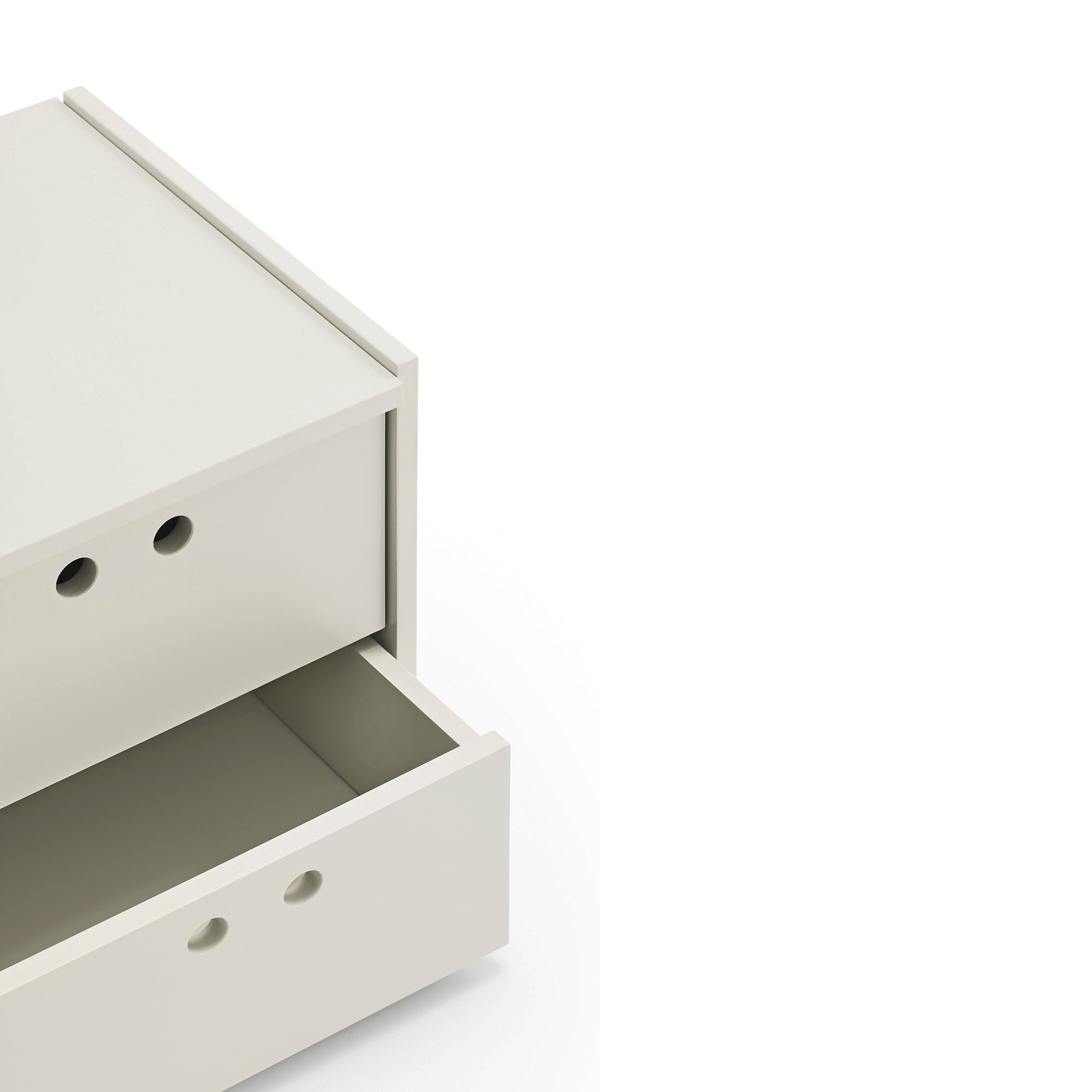 Bedside Table Wally Cream